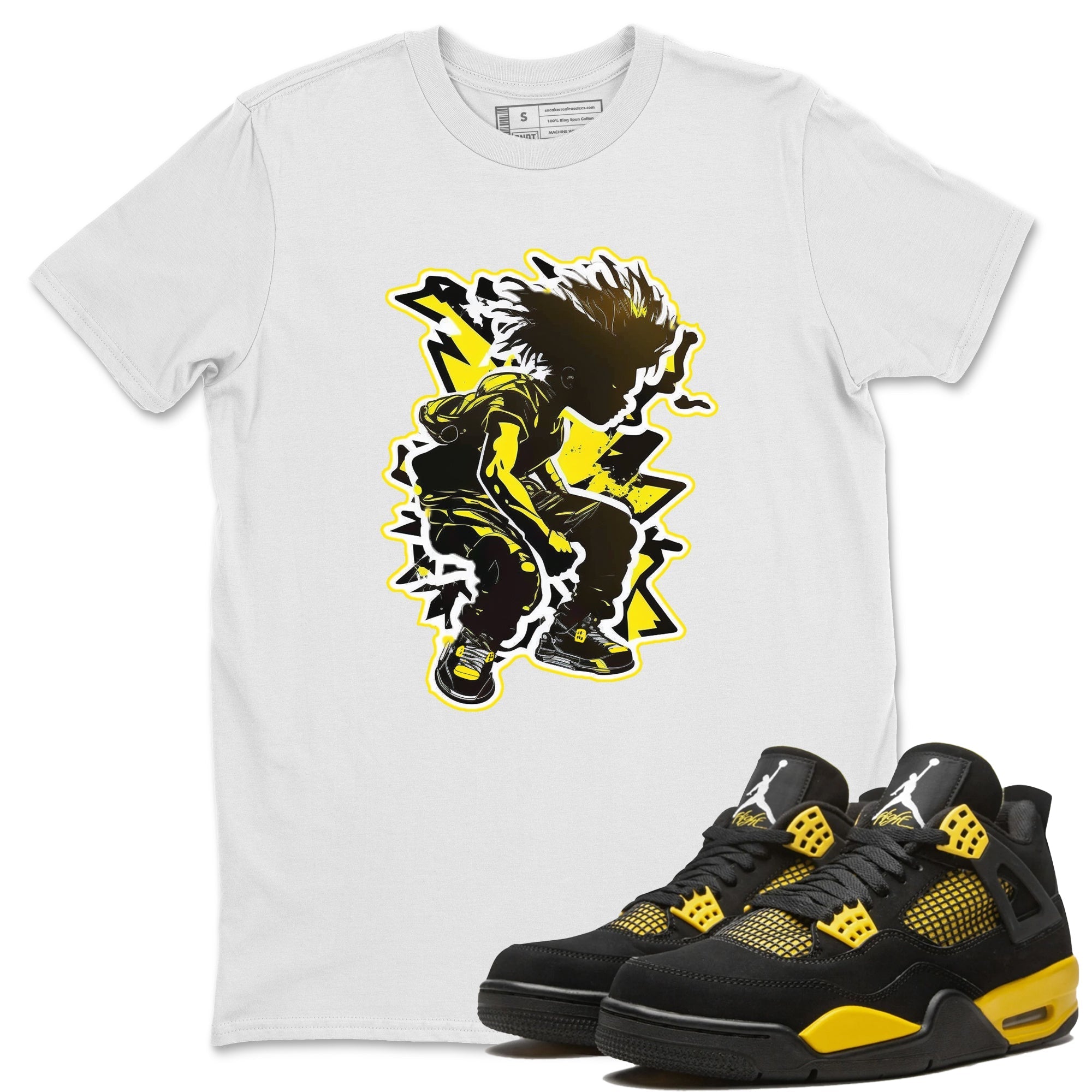 Thunder boy Unisex Tops - Air Jordan 4 Thunder