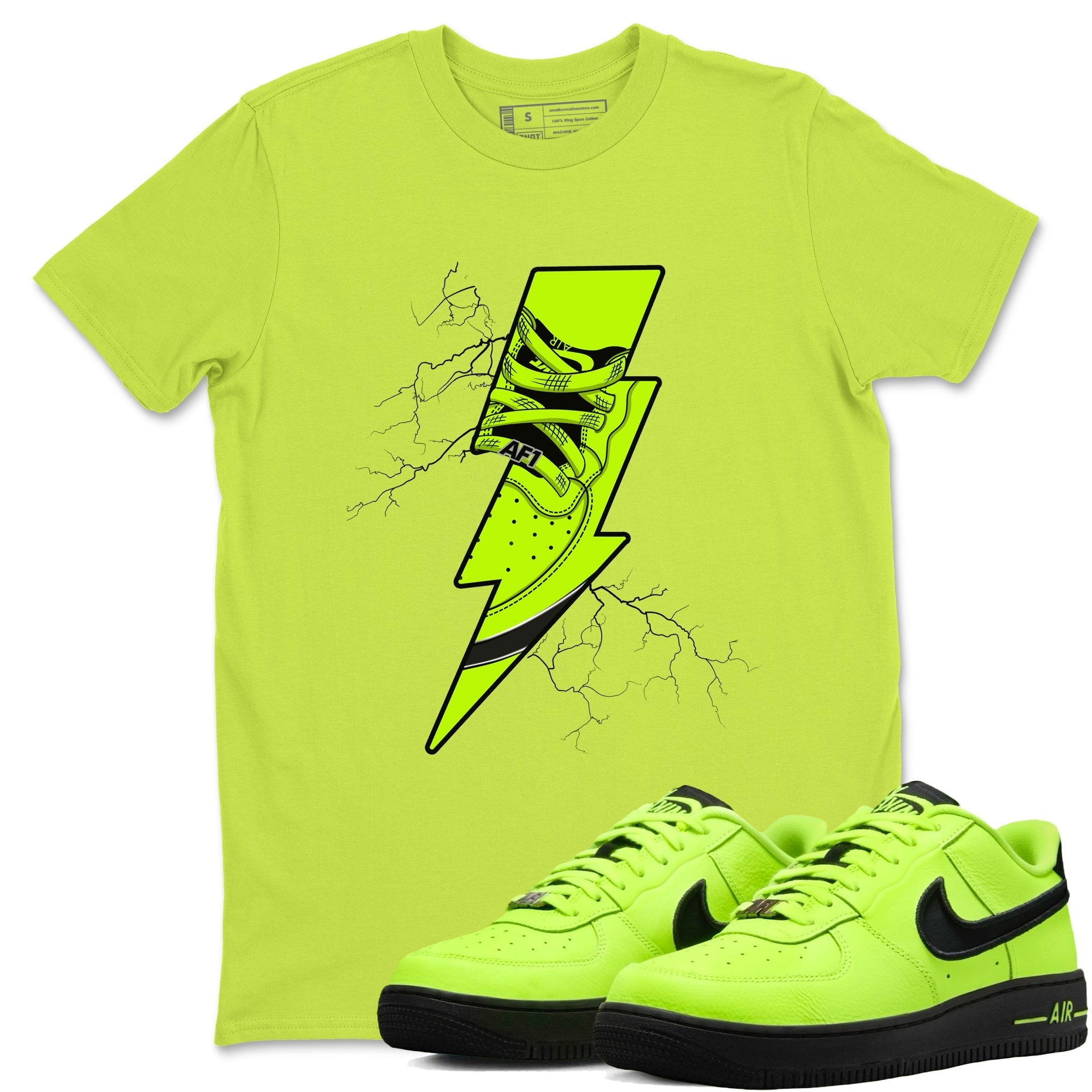 Thunder Kick snkmatch Tees - Air Force 1 Volt
