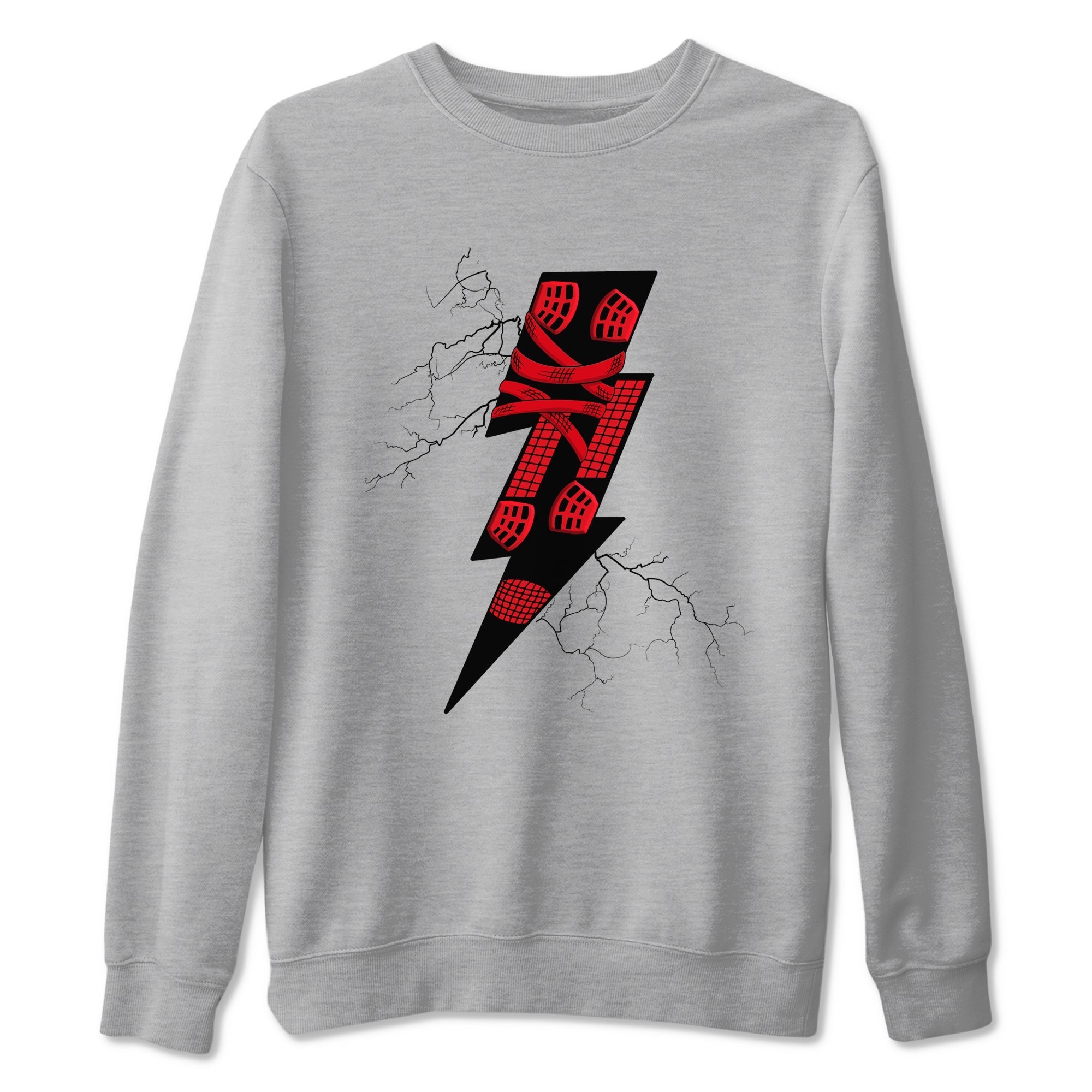 Thunder Kick snkmatch Tees - Air Jordan 4 Red Thunder