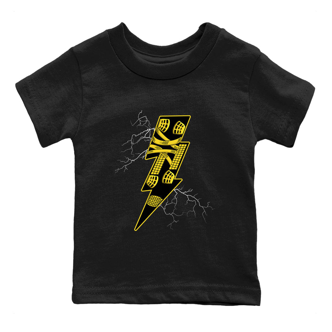 Thunder Kick snkmatch Tees Kids - Air Jordan 4 Thunder