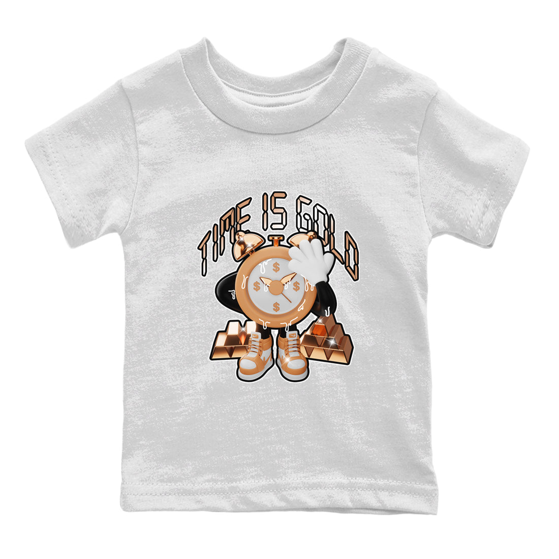 Time Is Gold snkmatch Tee Kids - Air Jordan 1 Praline