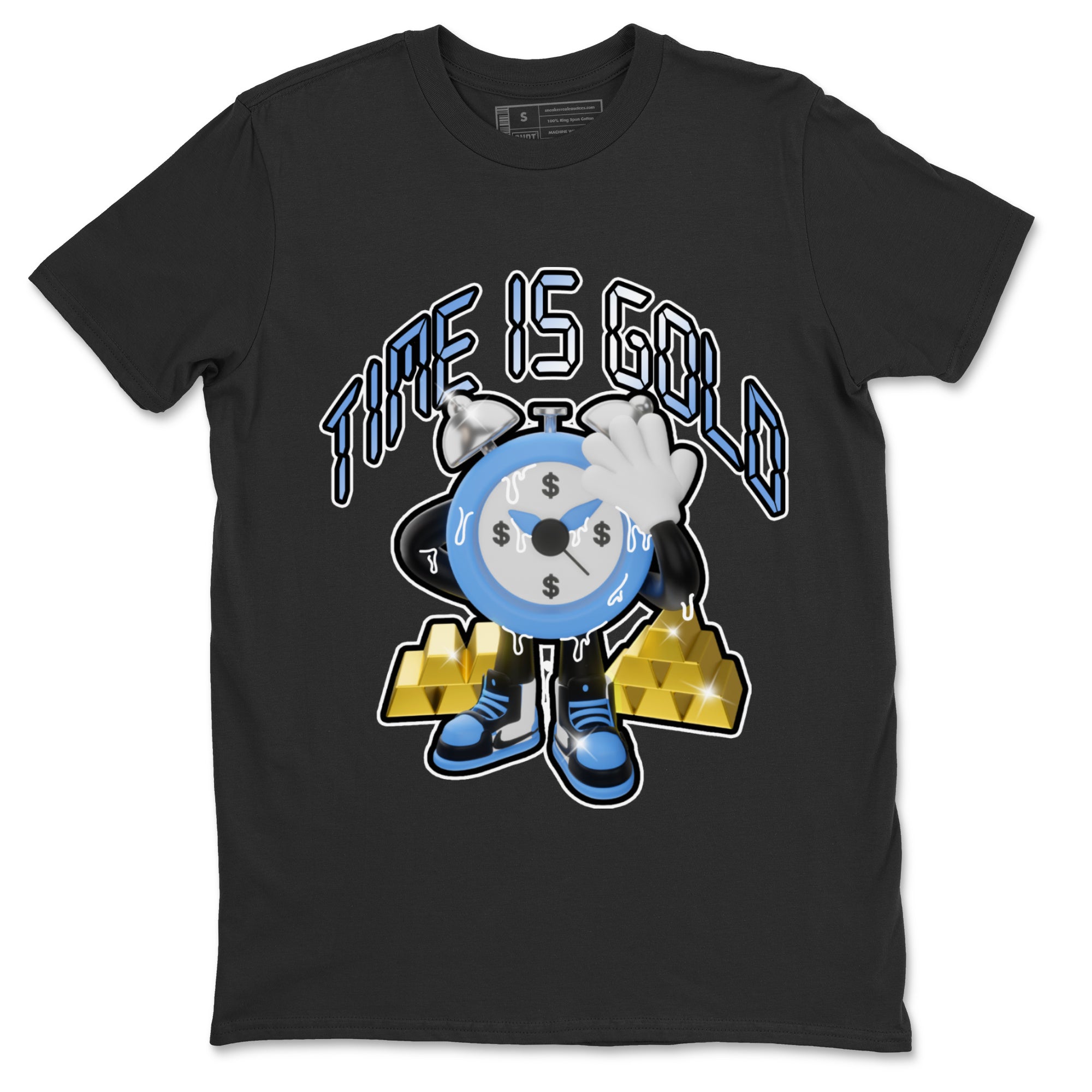 Time Is Gold snkmatch Tee - Air Jordan 1 UNC Toe