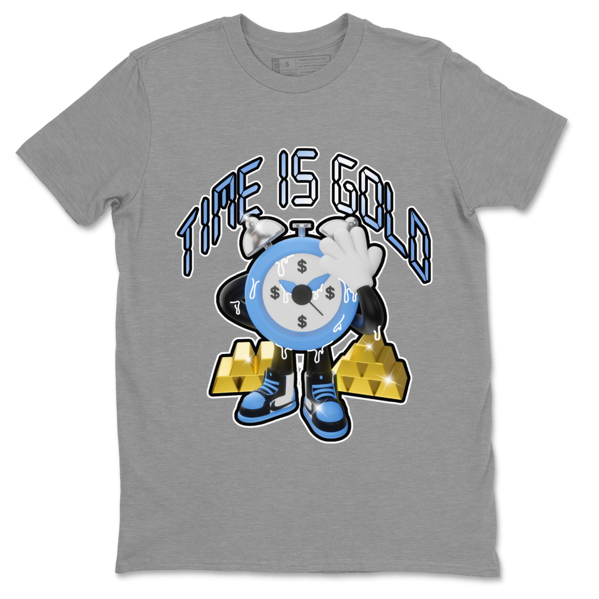 Time Is Gold snkmatch Tee - Air Jordan 1 UNC Toe