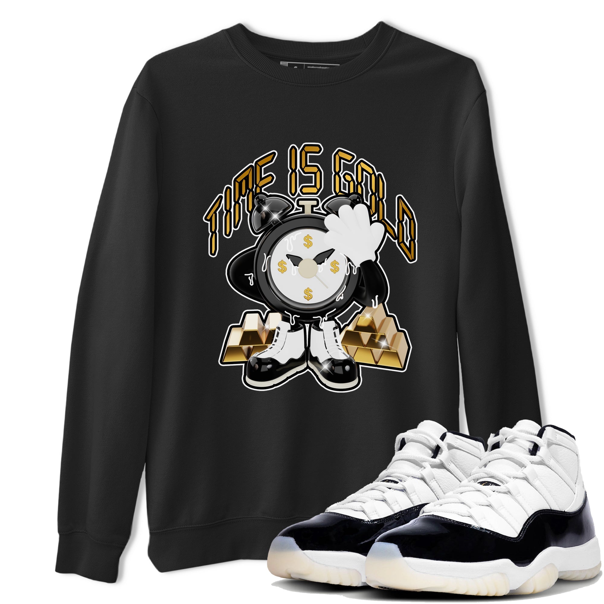 Time Is Gold snkmatch Tee - Air Jordan 11 Gratitude