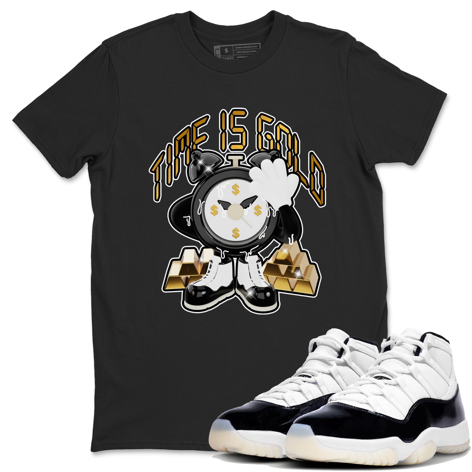 Time Is Gold snkmatch Tee - Air Jordan 11 Gratitude