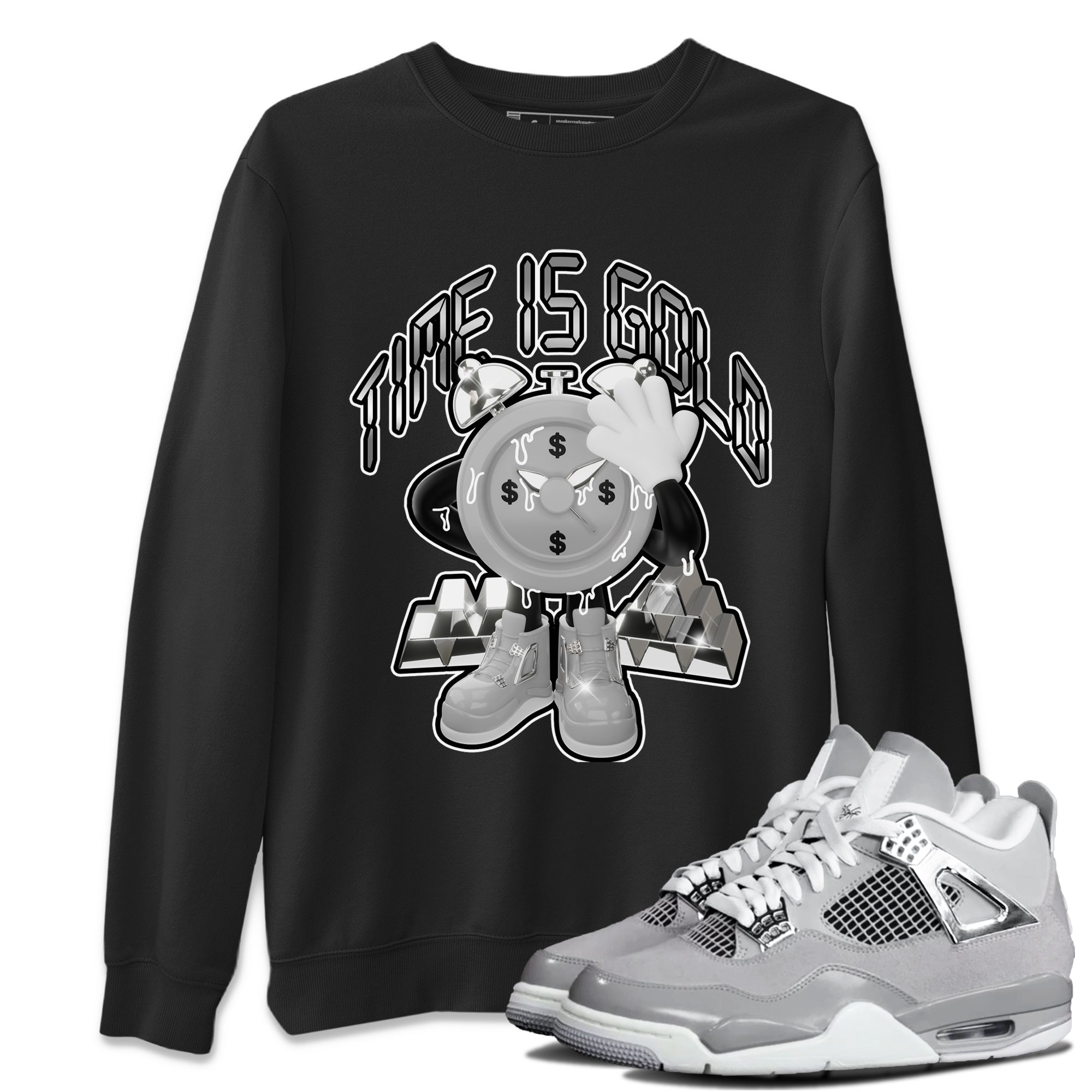 Time Is Gold snkmatch Tee - Air Jordan 4 Frozen Moments