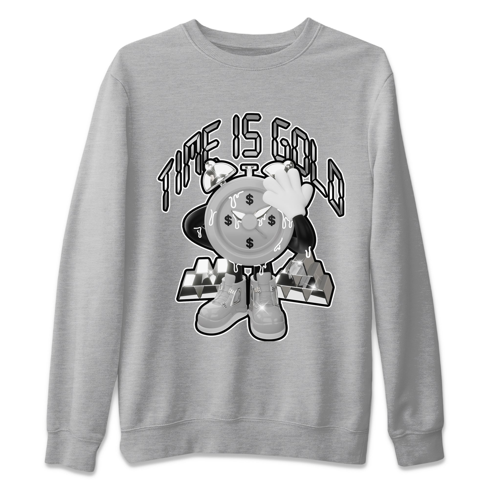 Time Is Gold snkmatch Tee - Air Jordan 4 Frozen Moments