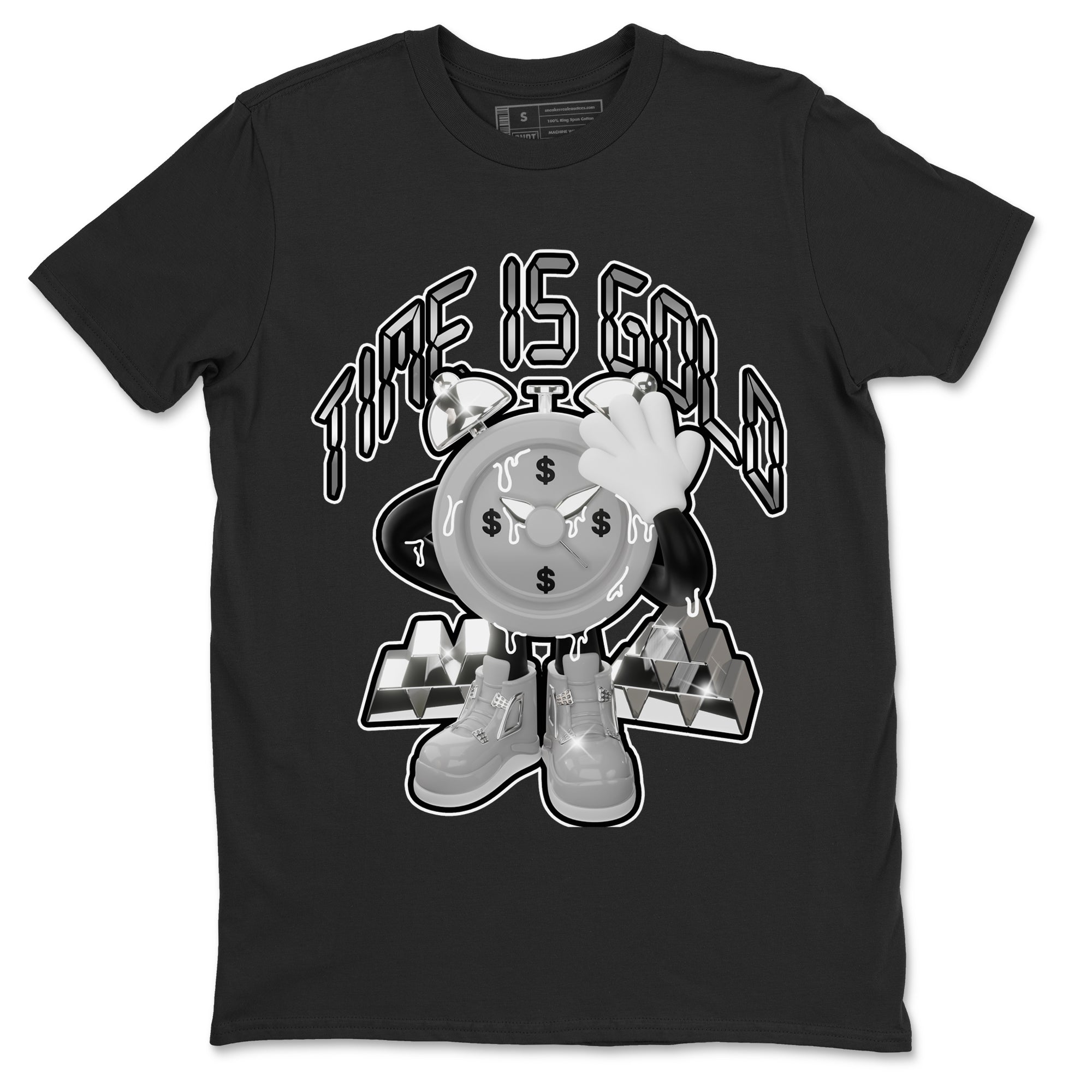 Time Is Gold snkmatch Tee - Air Jordan 4 Frozen Moments