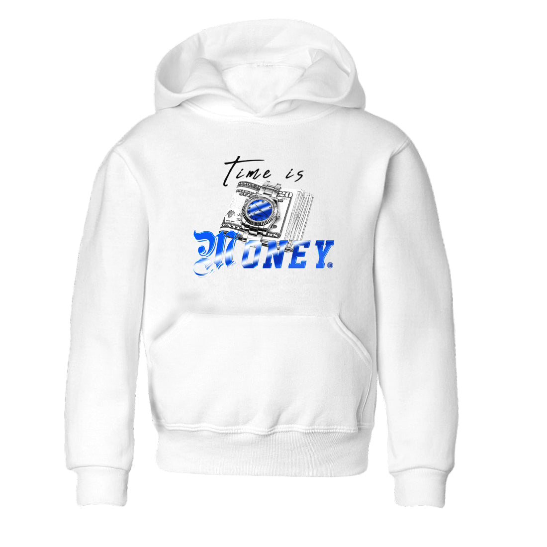 Time Is Money snkmatch Tees Kids - Air Foamposite One Royal