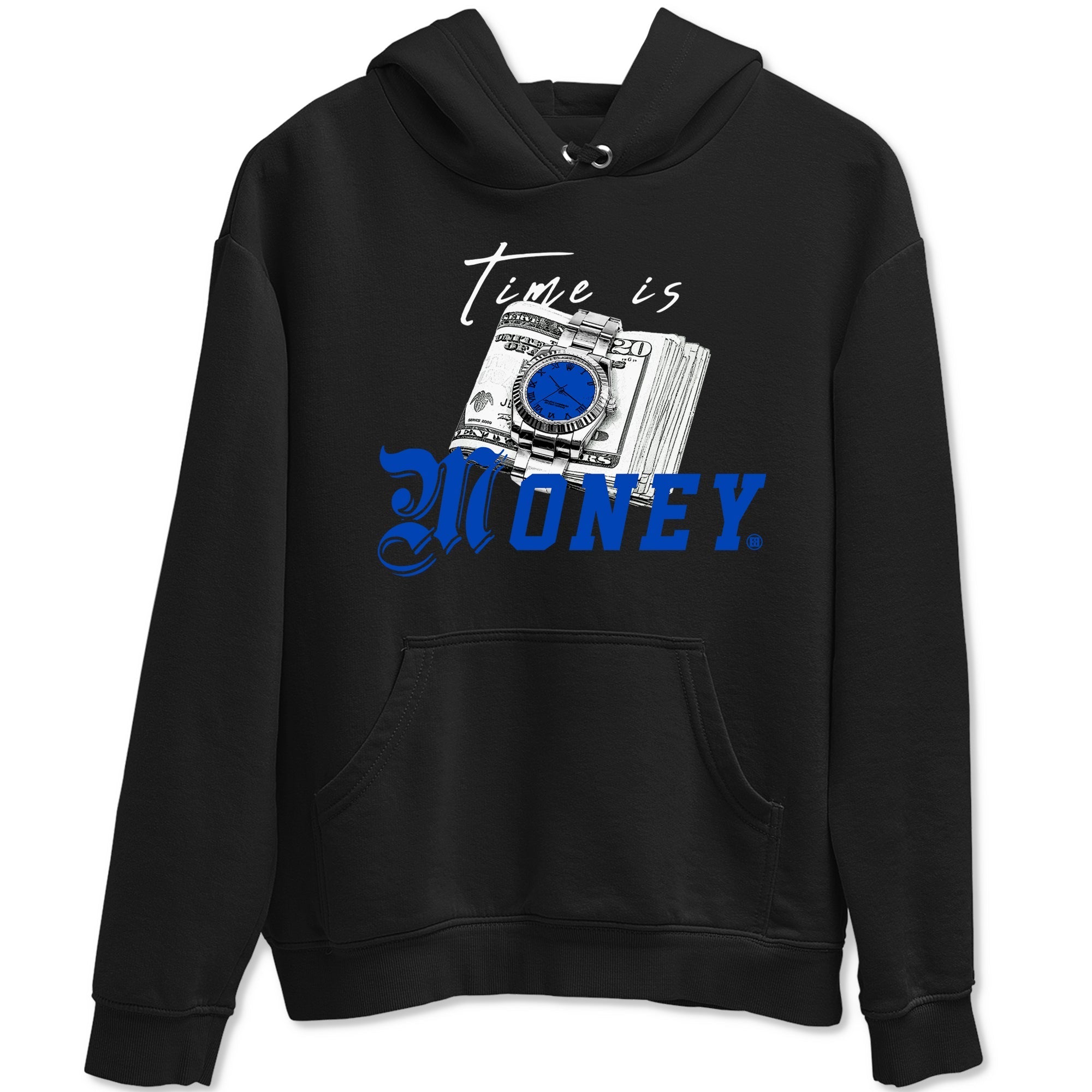 Time Is Money snkmatch Tees - Air Jordan 1 Game Royal