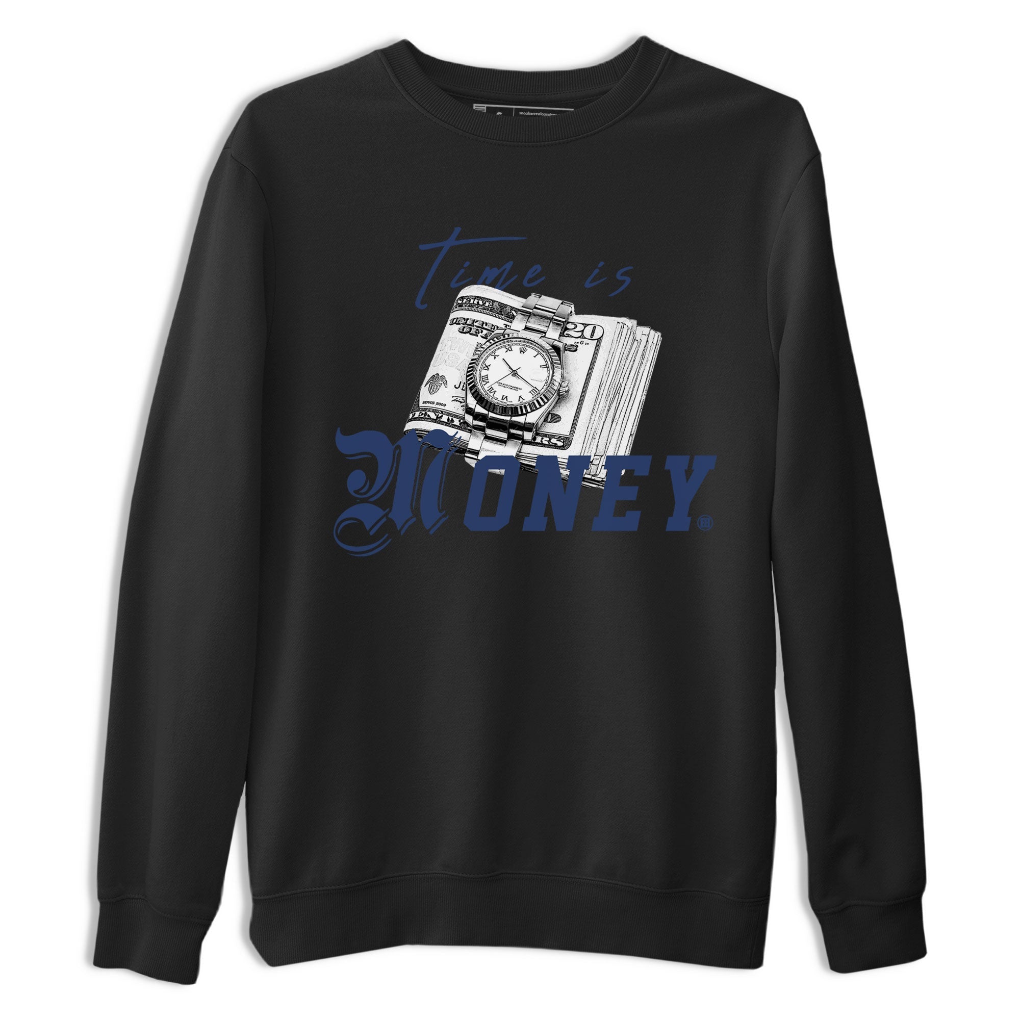 Time Is Money snkmatch Tee - Air Jordan 5 Georgetown