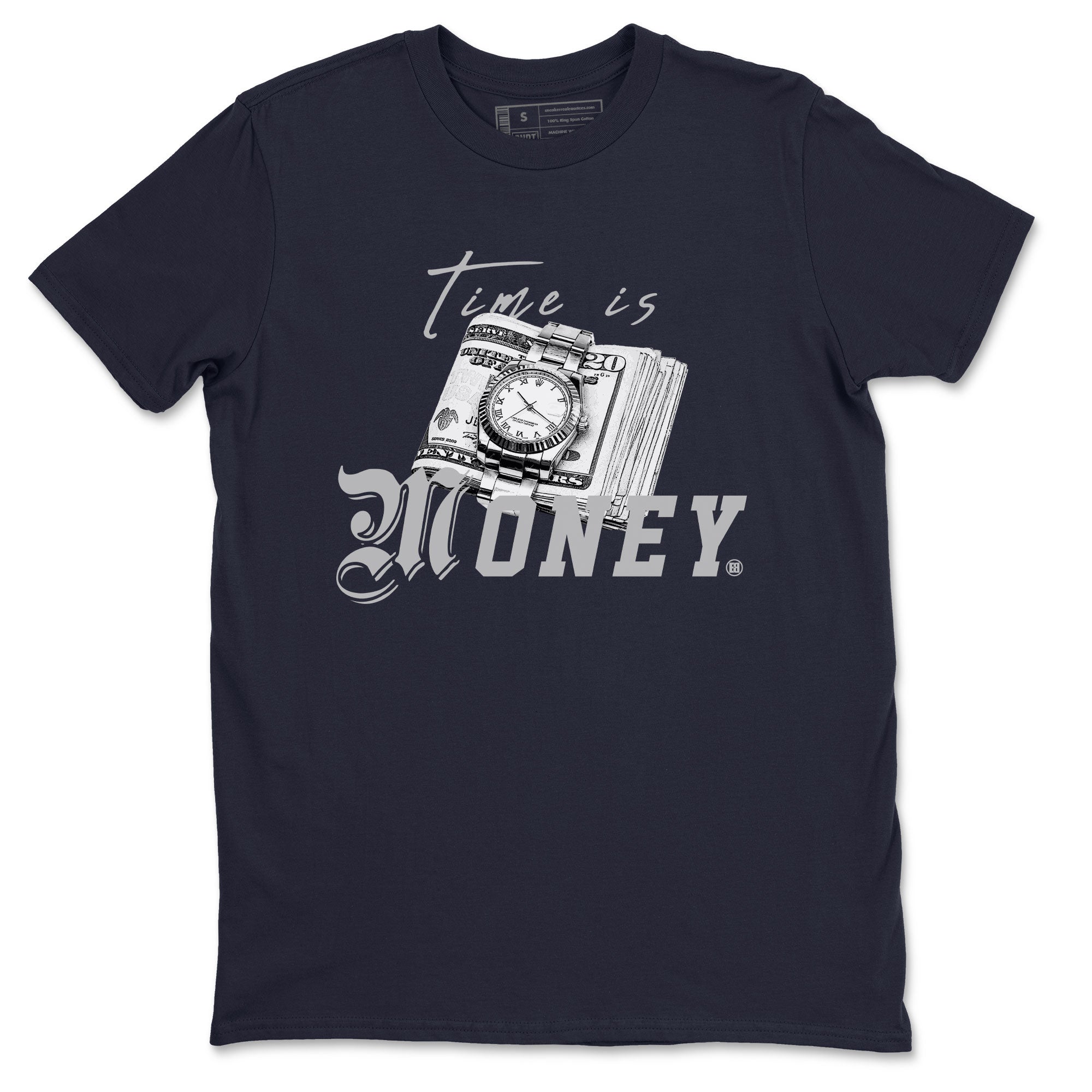 Time Is Money snkmatch Tee - Air Jordan 5 Georgetown