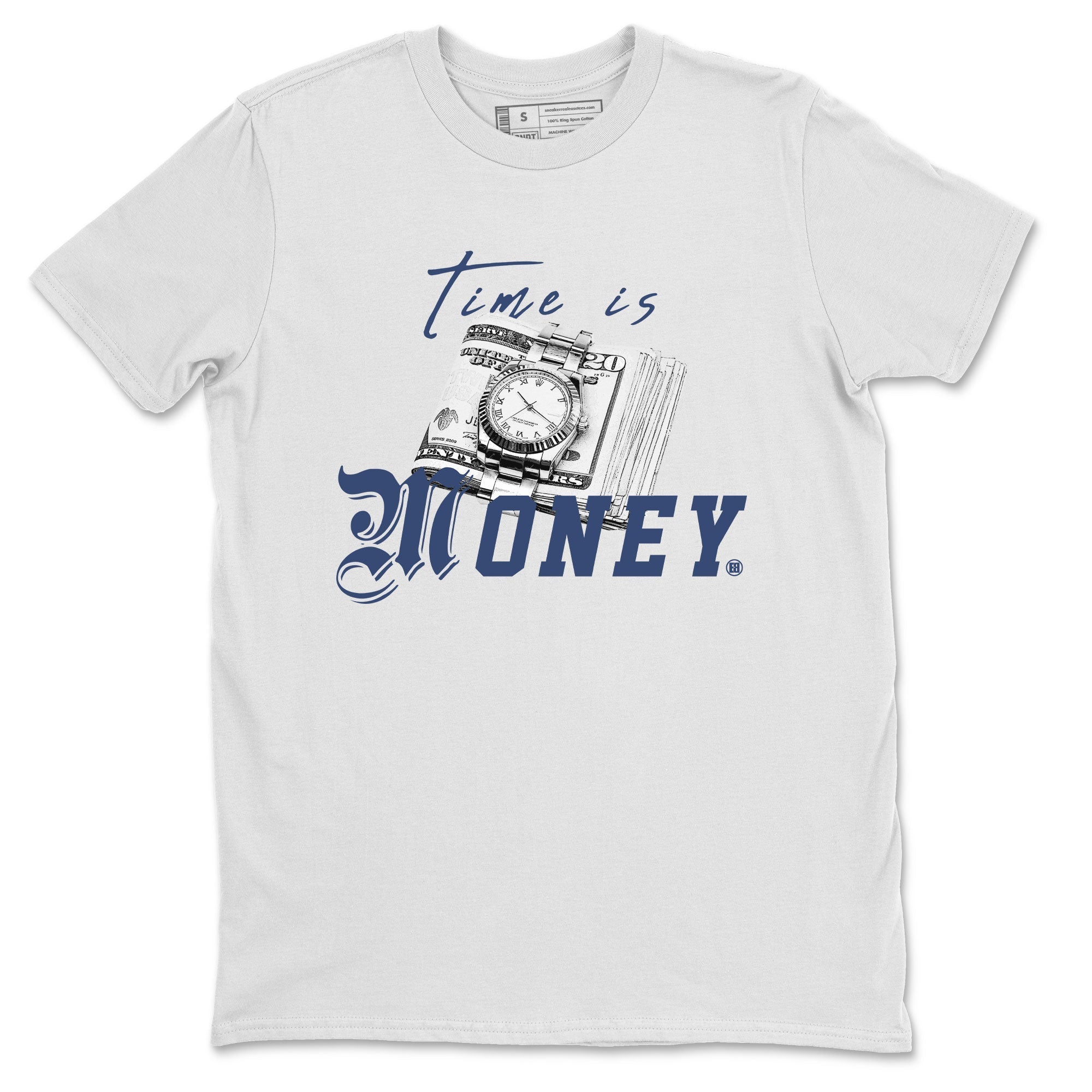 Time Is Money snkmatch Tee - Air Jordan 5 Georgetown