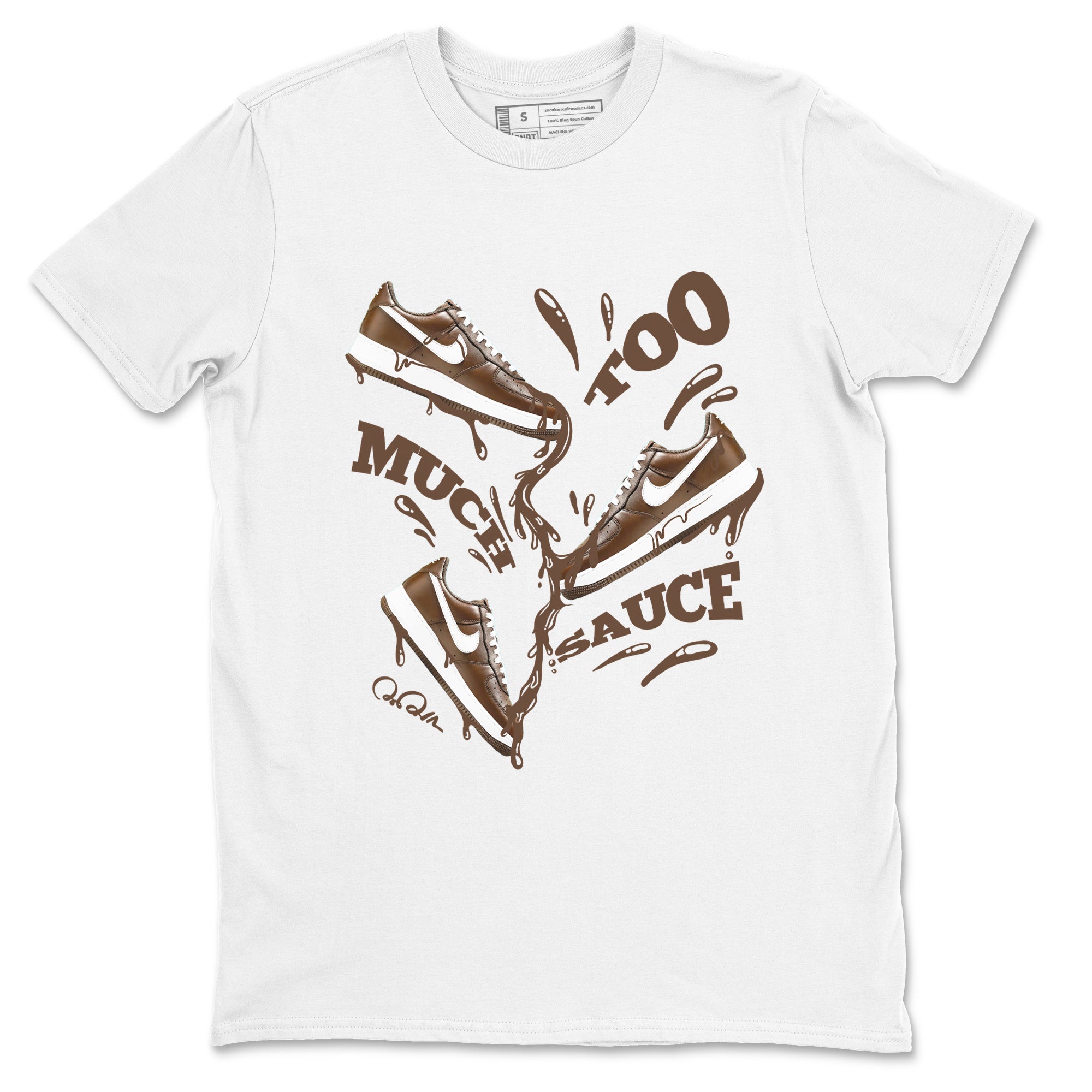 Too Much Sauce snkmatch Tee - Air Force 1 Chocolate