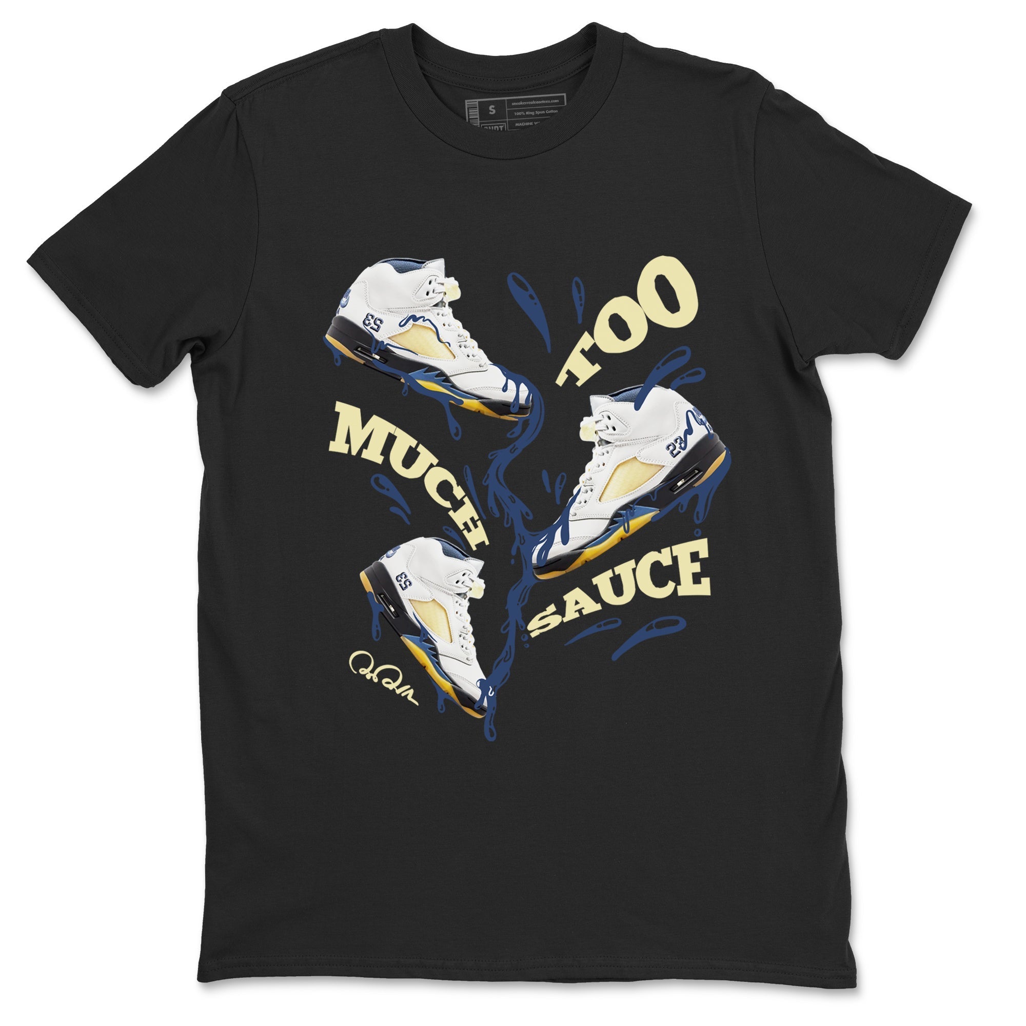 Too Much Sauce snkmatch Tee - Air Jordan 5 A Ma Maniere x Photon Dust