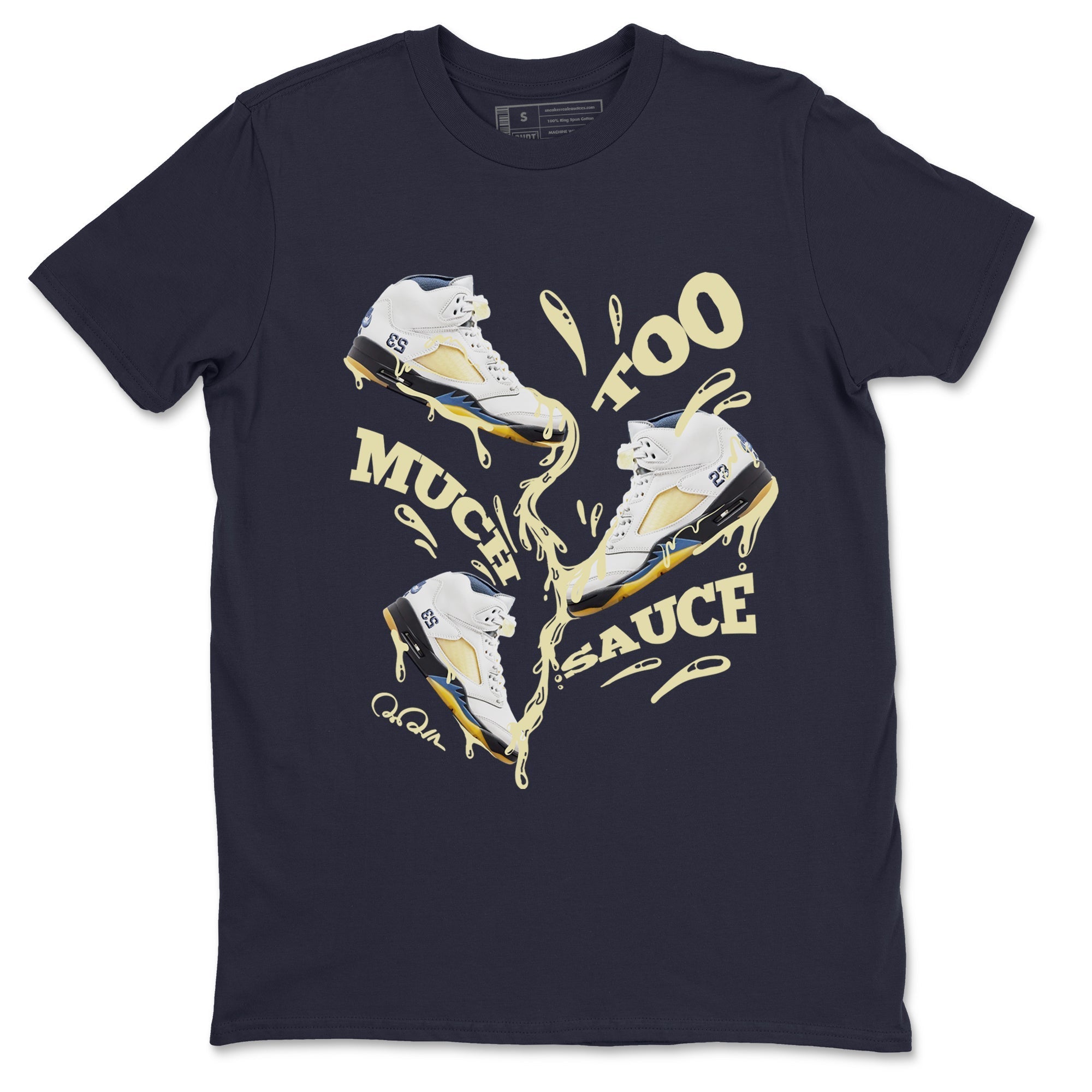 Too Much Sauce snkmatch Tee - Air Jordan 5 A Ma Maniere x Photon Dust