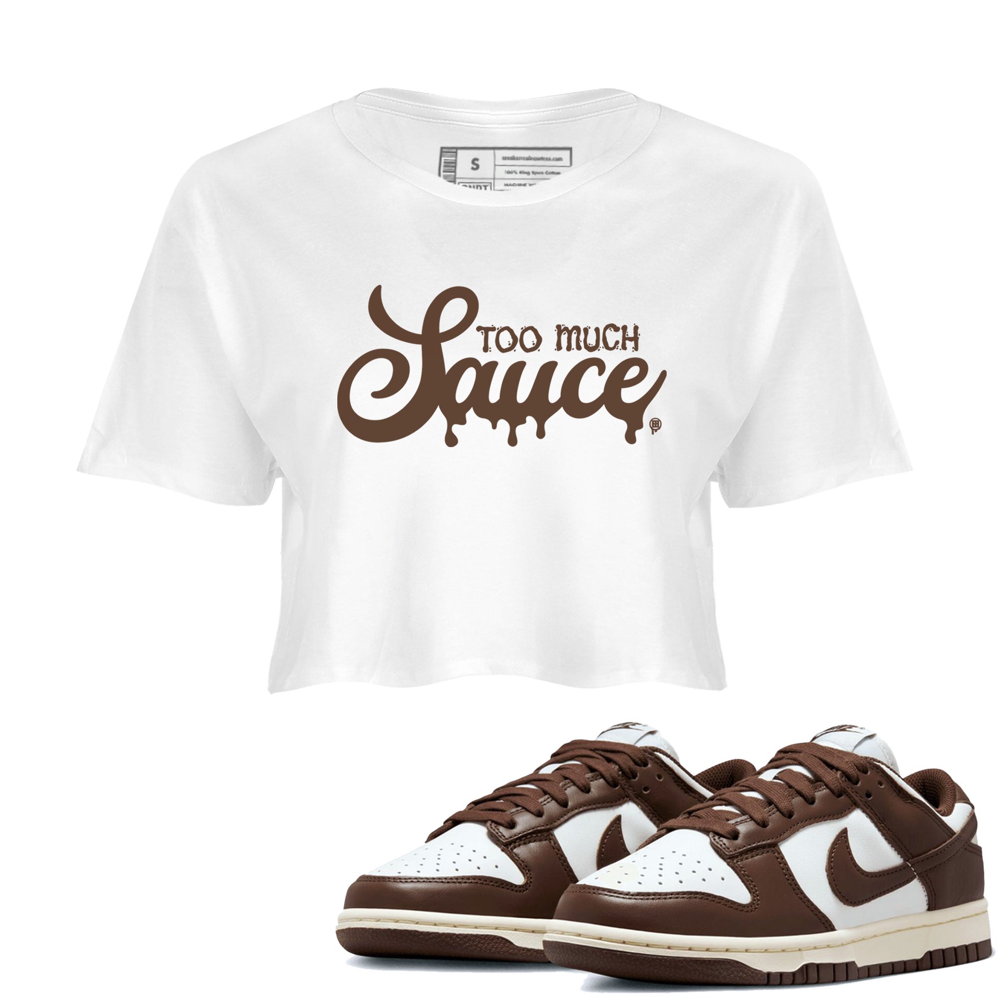 Too Much Sauce snkmatch Women's Top - Dunk Cacao Wow