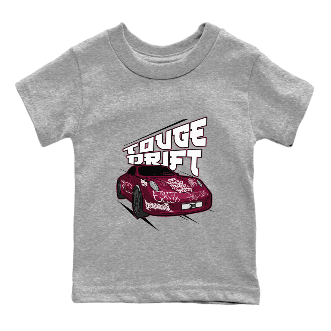 Touge Drift snkmatch Tee Kids - Air Jordan 1 Metallic Burgundy
