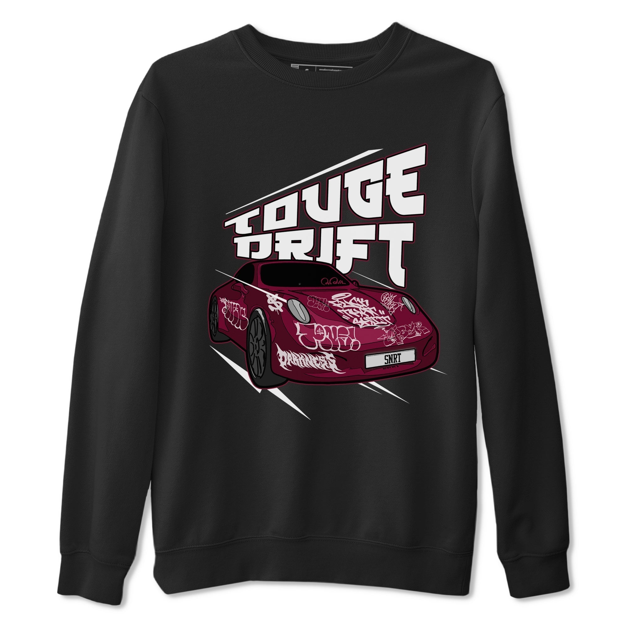 Touge Drift snkmatch Tee - Air Jordan 1 Metallic Burgundy