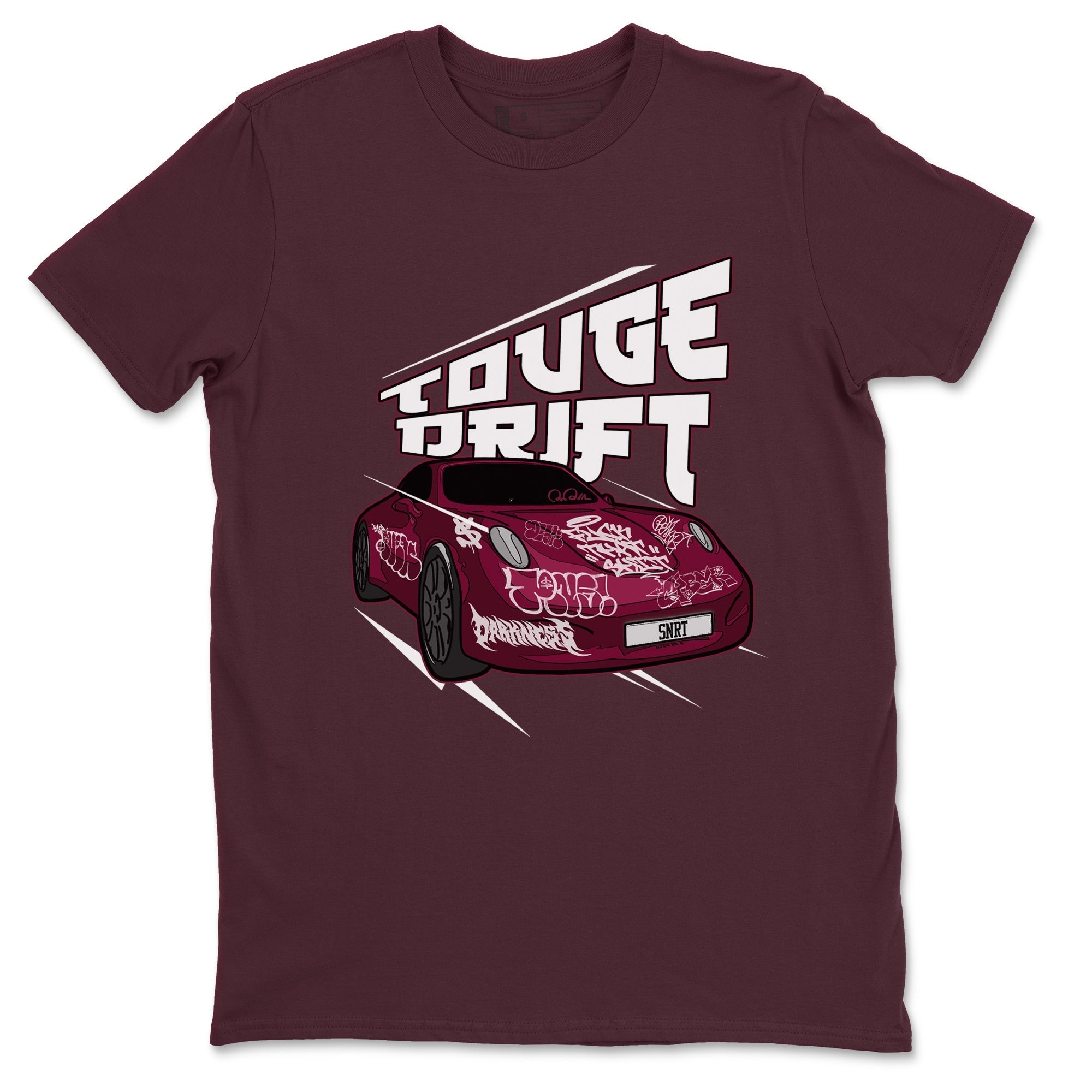 Touge Drift snkmatch Tee - Air Jordan 1 Metallic Burgundy