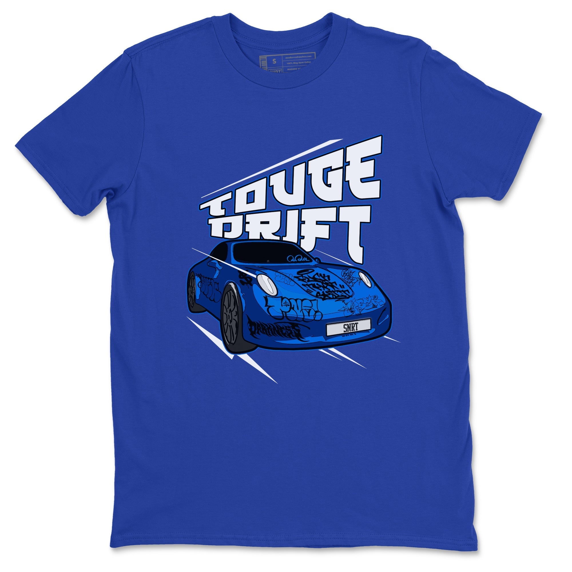 Touge Drift snkmatch Tee - Air Jordan 1 Royal ReImagined