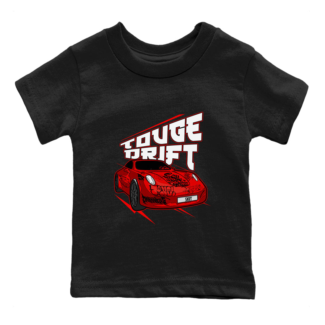 Touge Drift snkmatch Tee Kids - Air Jordan 12 Cherry