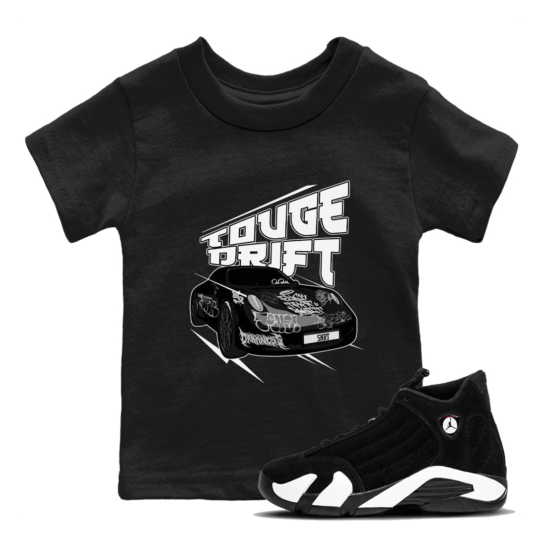 Touge Drift snkmatch Tee Kids - Air Jordan 14 Panda