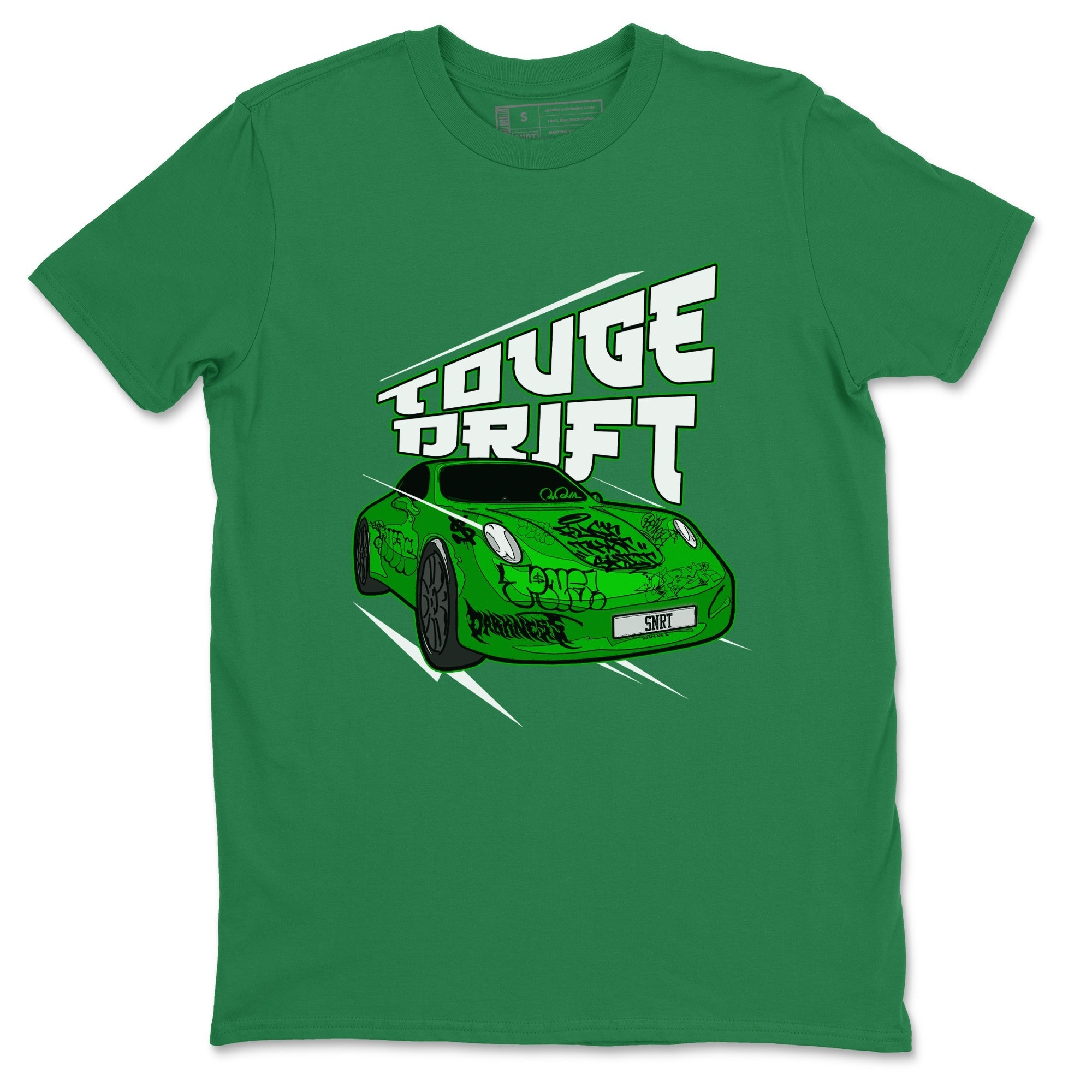 Touge Drift snkmatch Tee - Air Jordan 5 Lucky Green