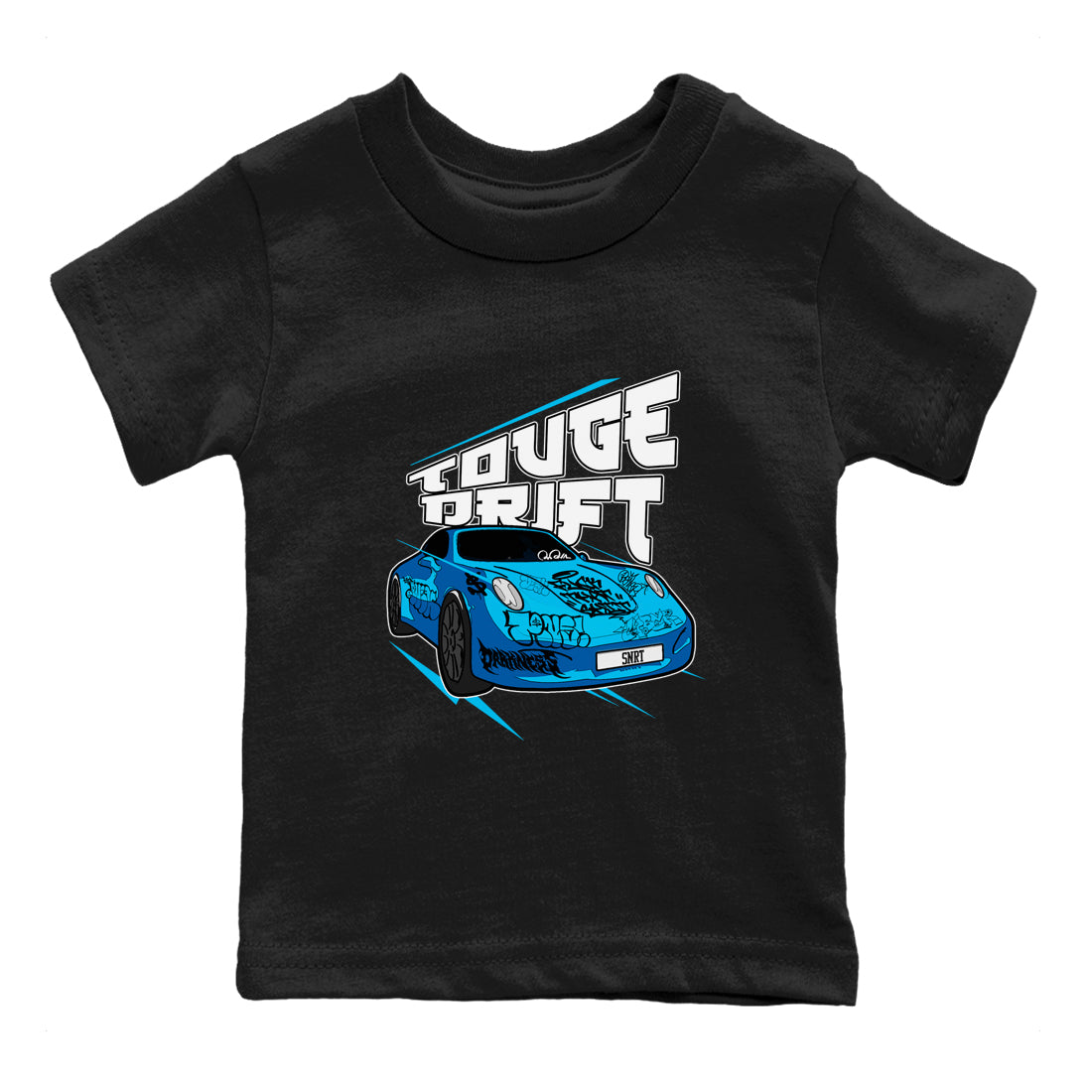 Touge Drift snkmatch Tees Kids - Air Jordan 9 Powder Blue
