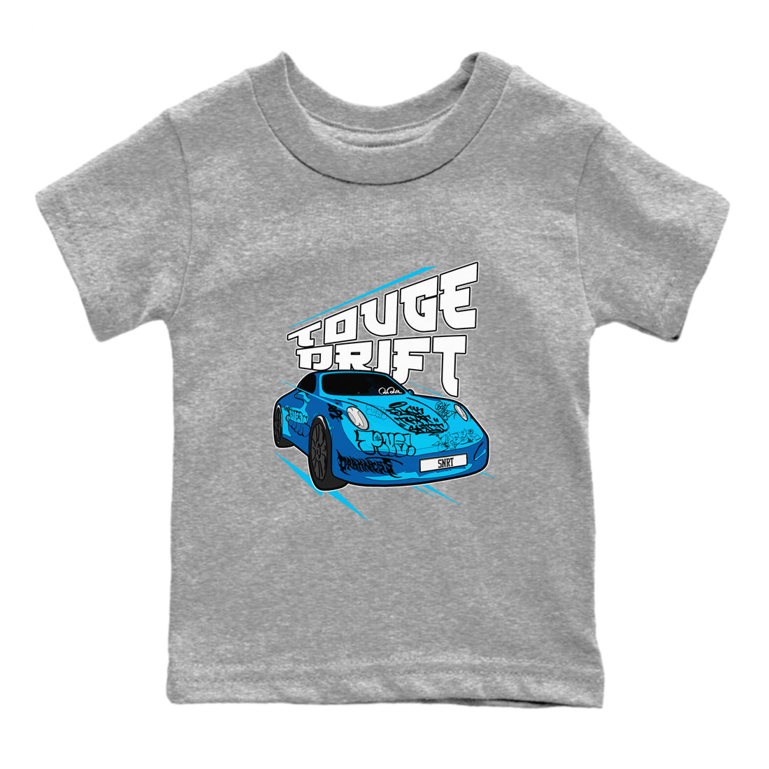 Touge Drift snkmatch Tees Kids - Air Jordan 9 Powder Blue