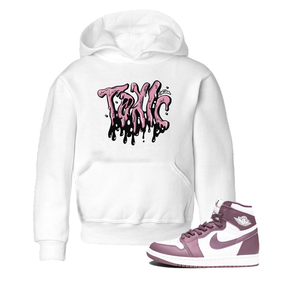Toxic snkmatch Tee Kids - Air Jordan 1 Mauve