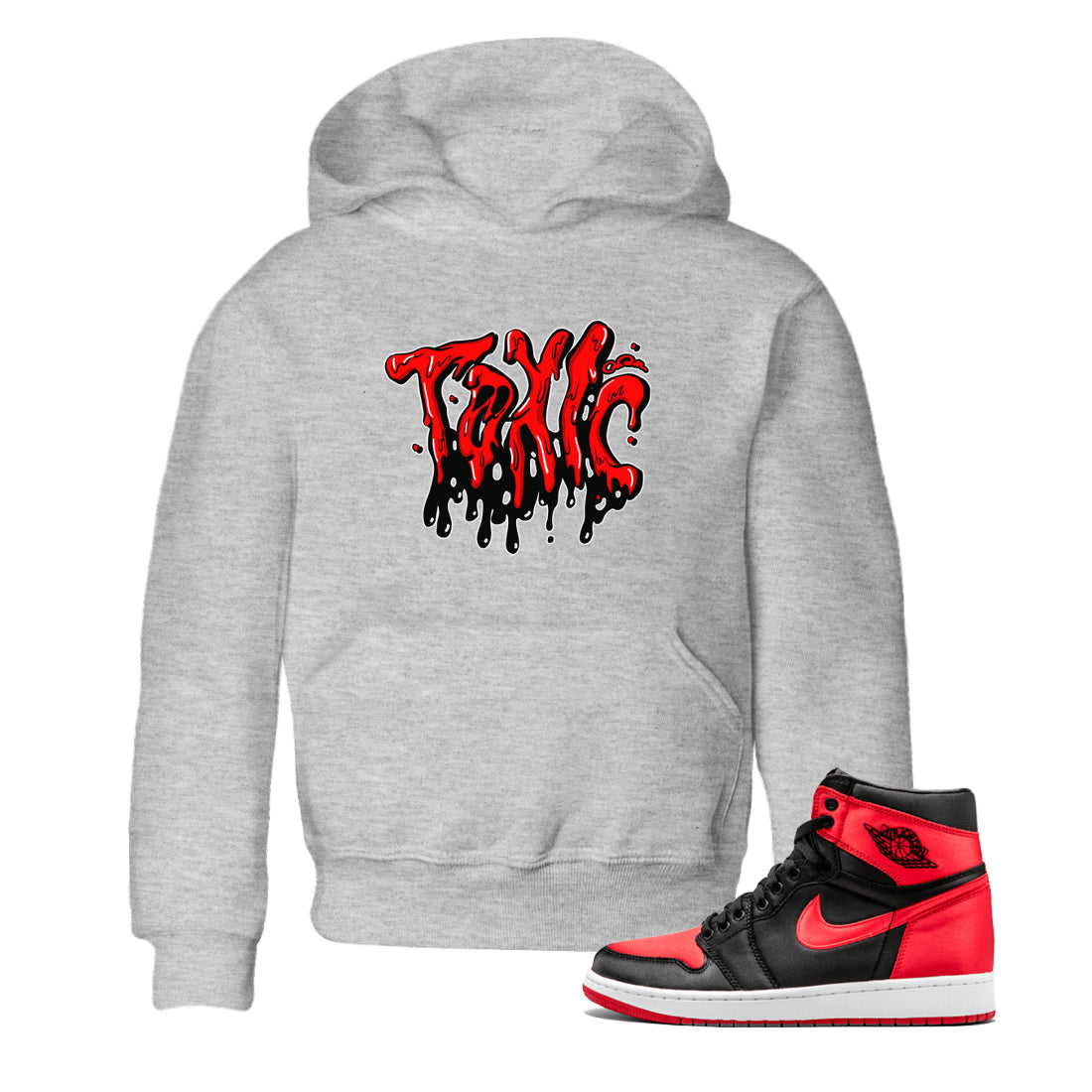 Toxic snkmatch Tee Kids - Air Jordan 1 Satin Bred