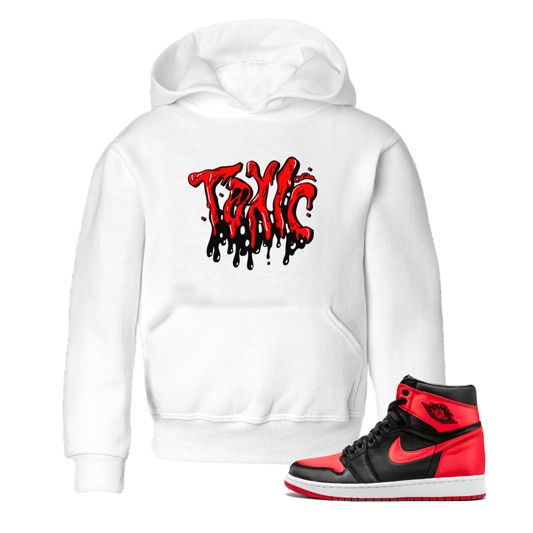 Toxic snkmatch Tee Kids - Air Jordan 1 Satin Bred