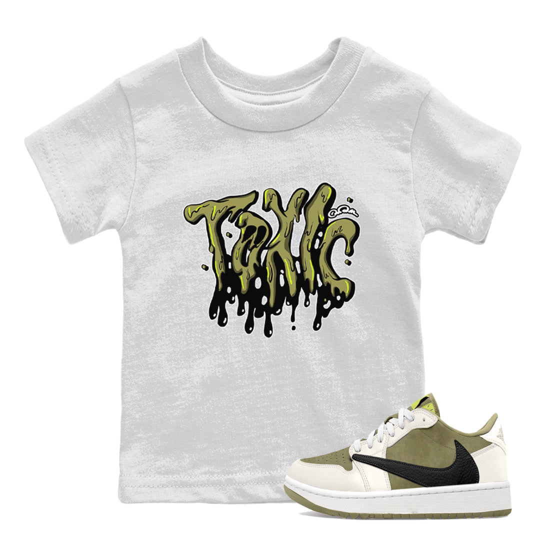 Toxic snkmatch Tee Kids - Air Jordan 1 Travis Scott Golf