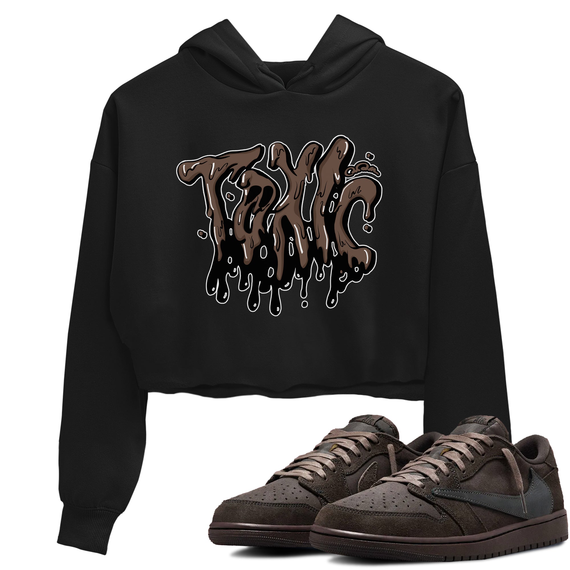 Toxic snkmatch Women's Top - Air Jordan 1 Travis Scott Velvet Brown