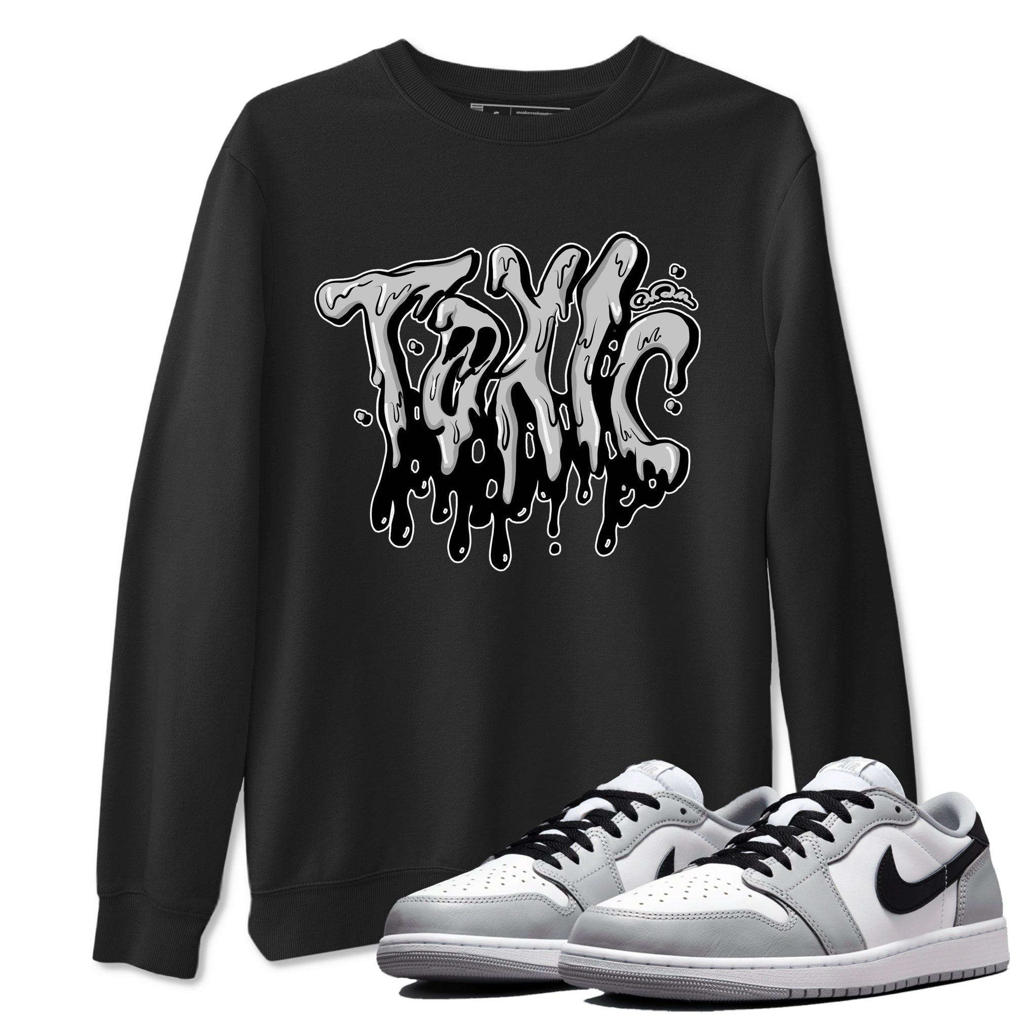 Toxic snkmatch Tees - Air Jordan 1 Wolf Grey