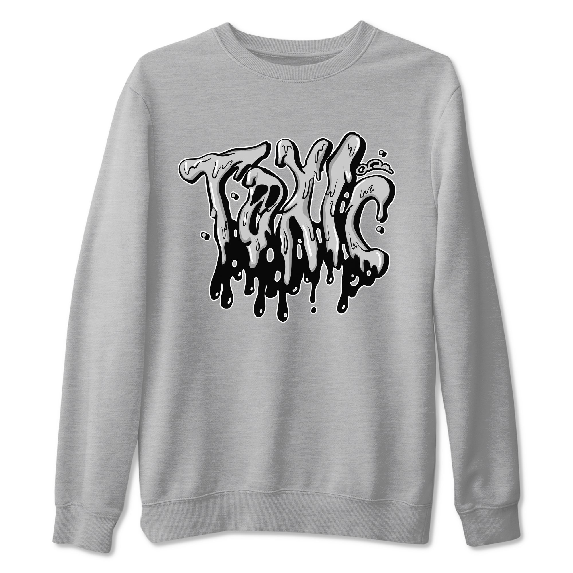 Toxic snkmatch Tees - Air Jordan 1 Wolf Grey