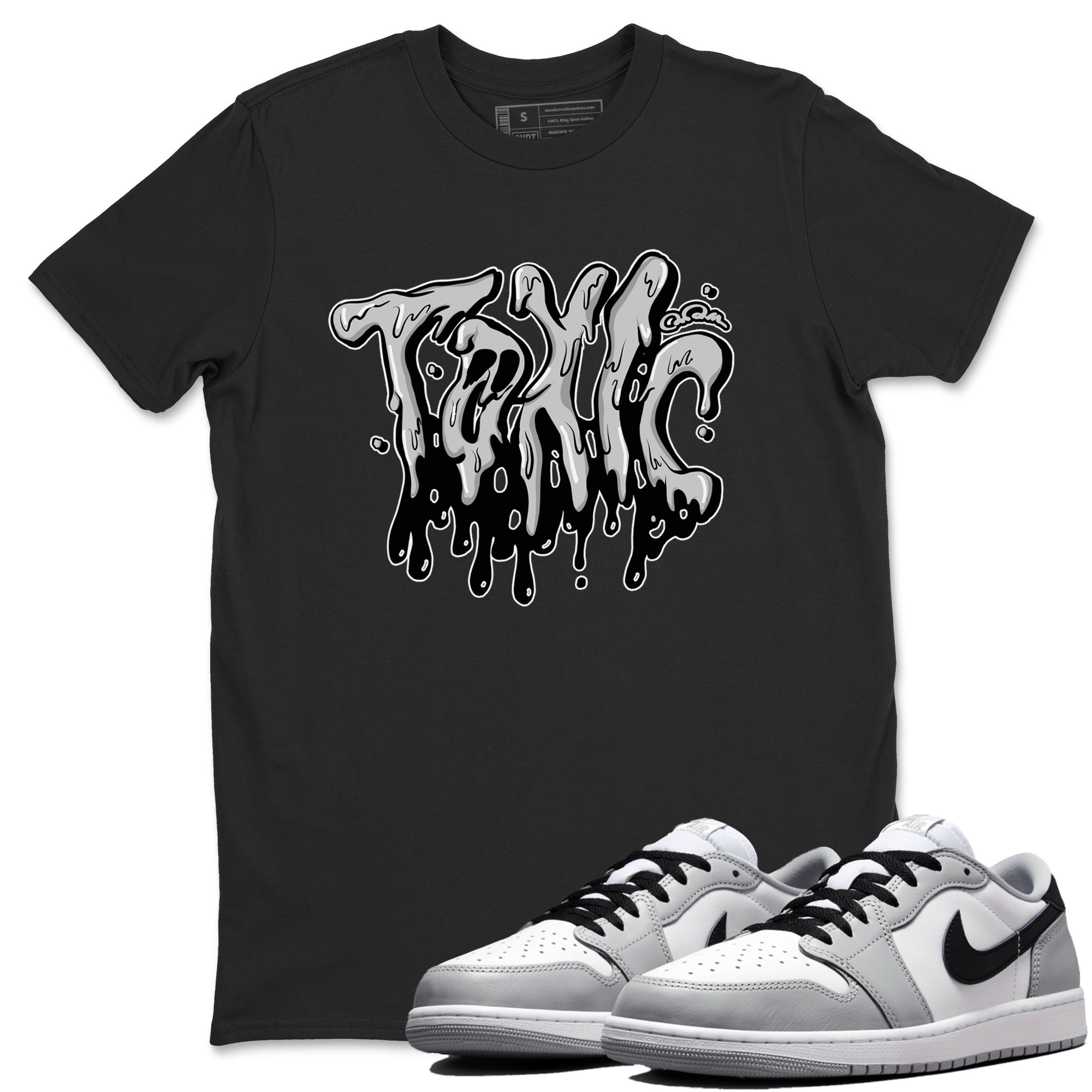 Toxic snkmatch Tees - Air Jordan 1 Wolf Grey