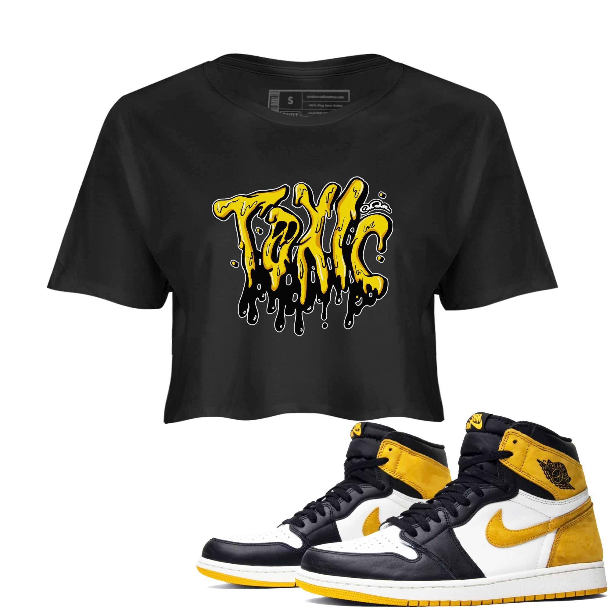 Toxic snkmatch Women's Top - Air Jordan 1 Yellow Ochre