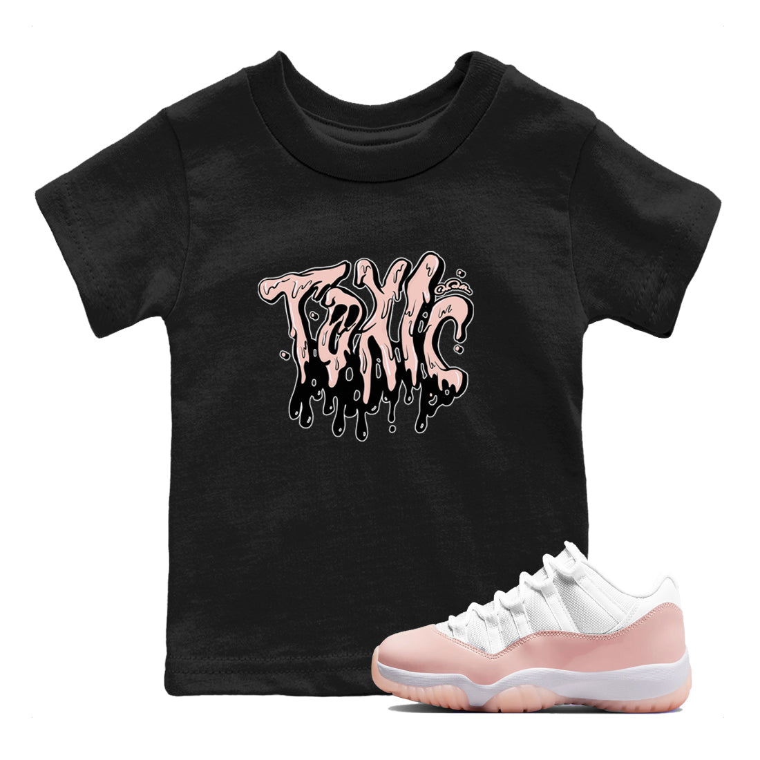 Toxic snkmatch Tees Kids - Air Jordan 11 Legend Pink