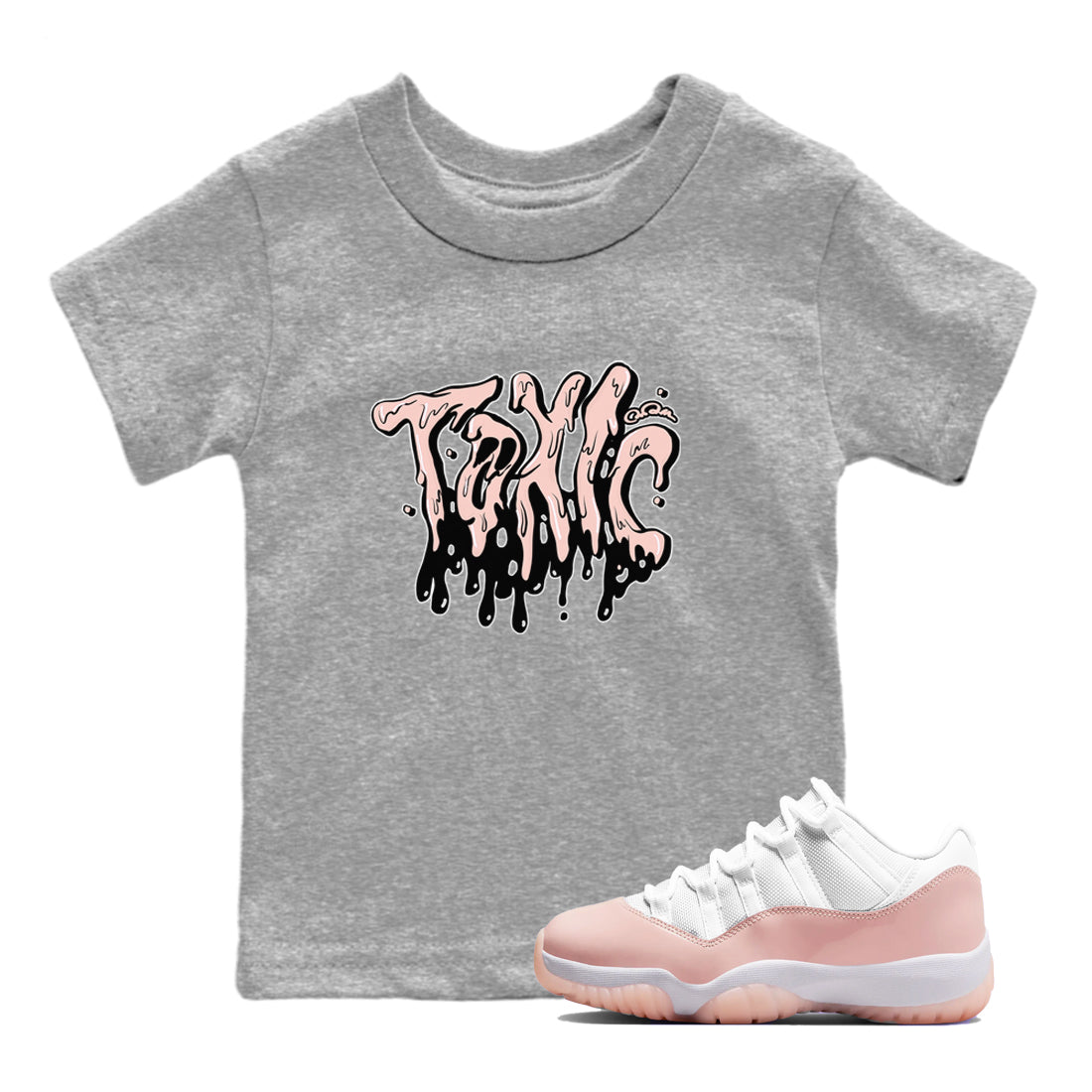 Toxic snkmatch Tees Kids - Air Jordan 11 Legend Pink