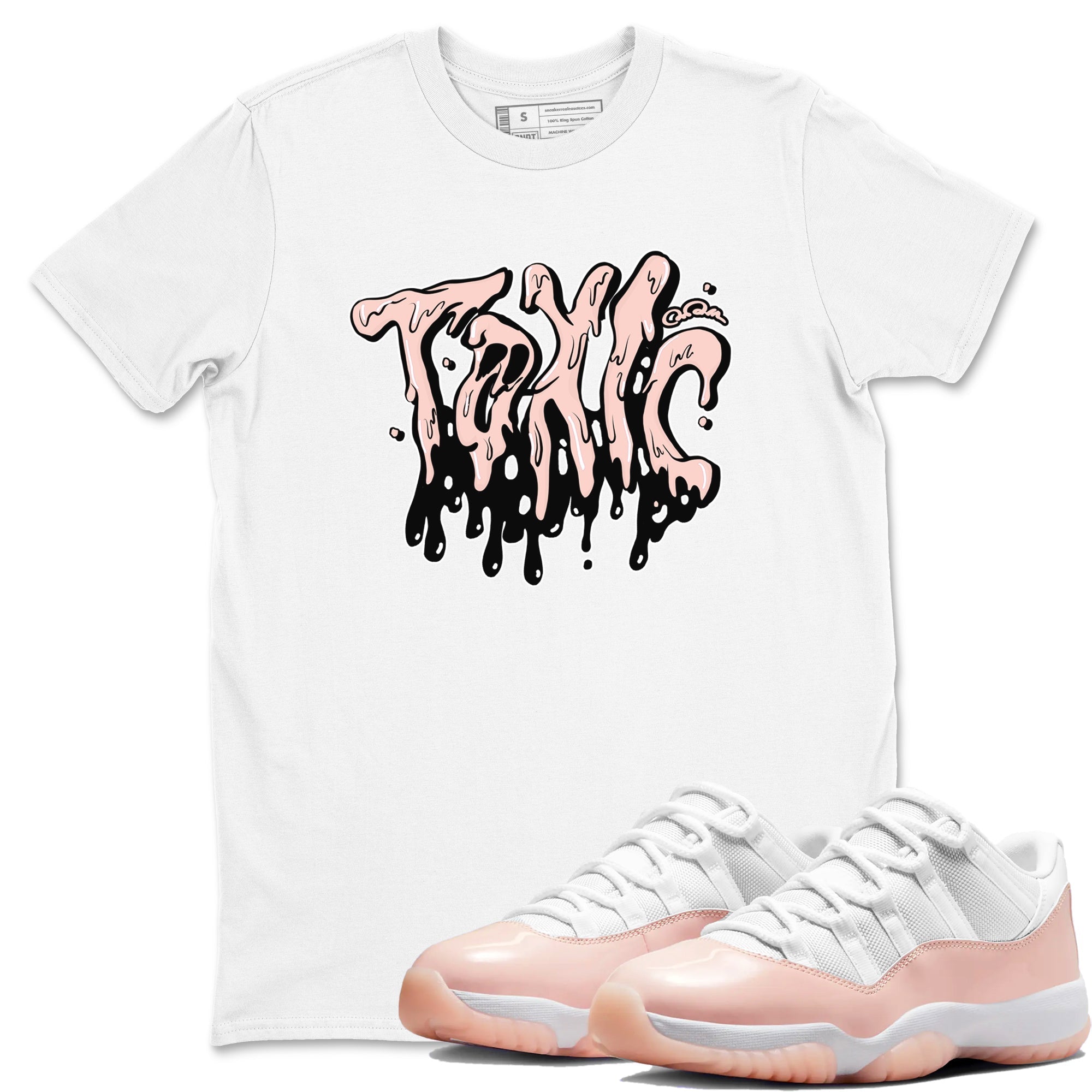 Toxic snkmatch Tees - Air Jordan 11 Legend Pink