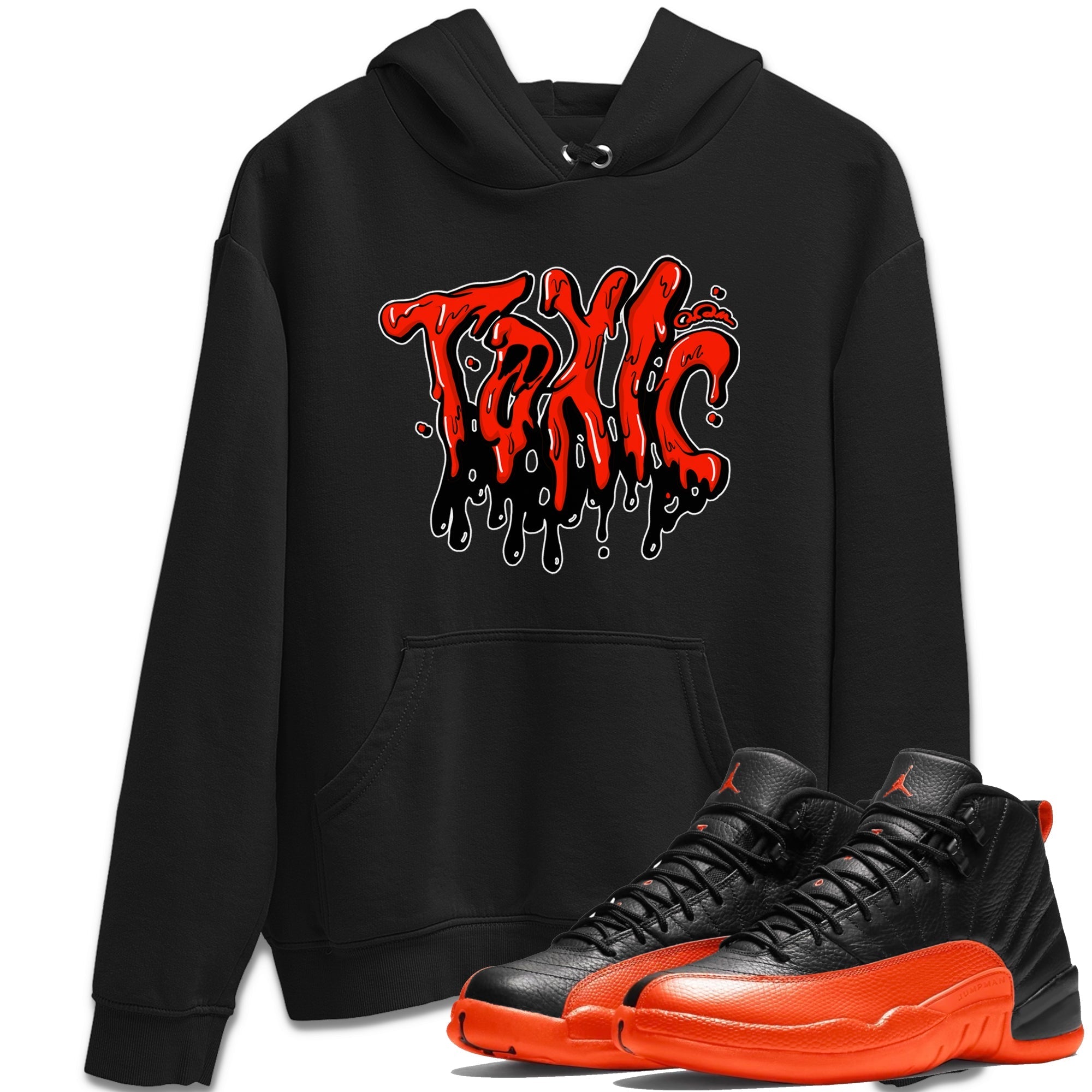 Toxic Unisex Tops - Air Jordan 12 Brilliant Orange