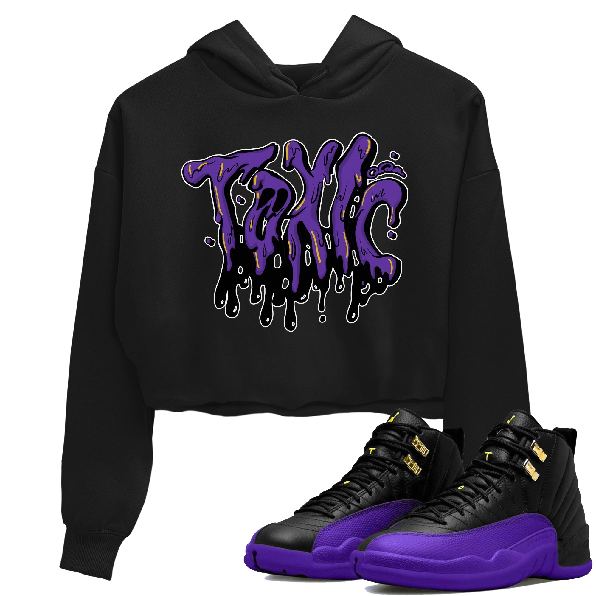 Toxic Women's Tops - Air Jordan 12 Field Purple