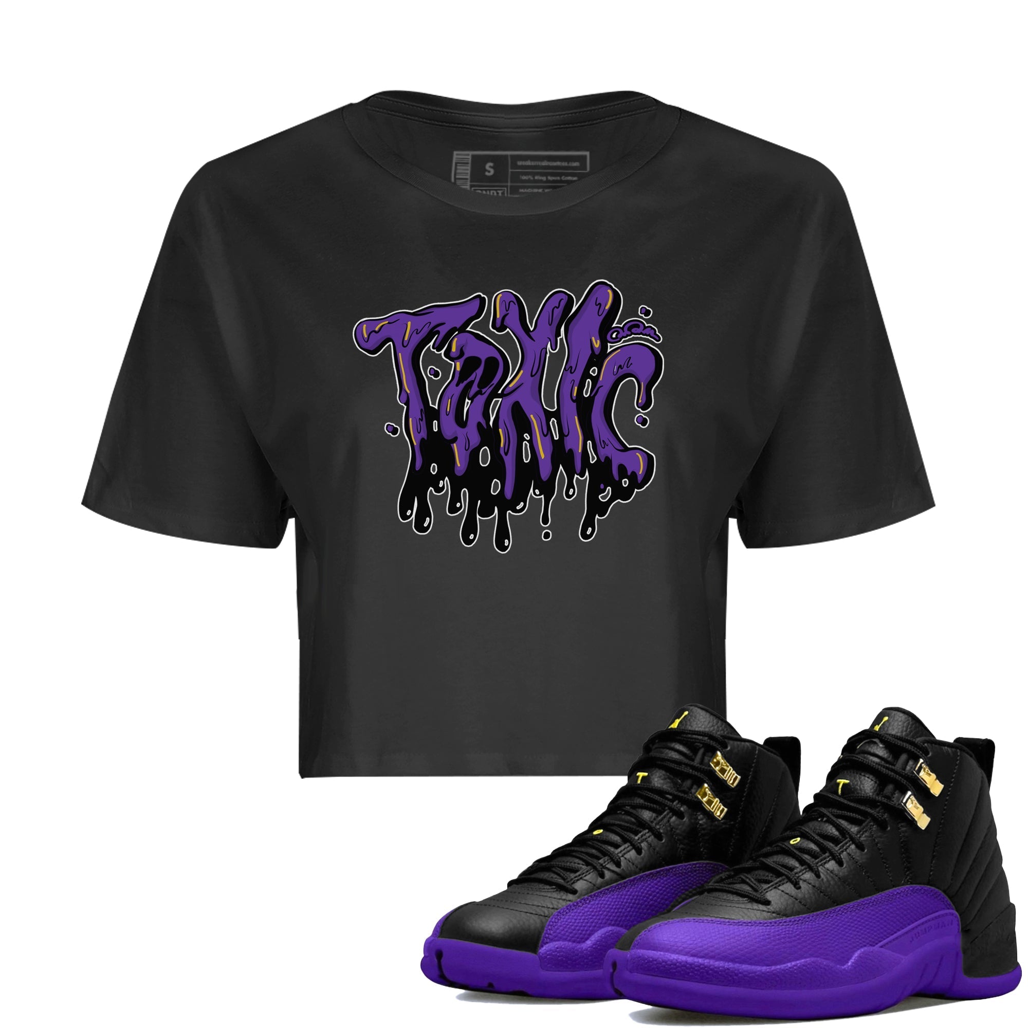 Toxic Women's Tops - Air Jordan 12 Field Purple