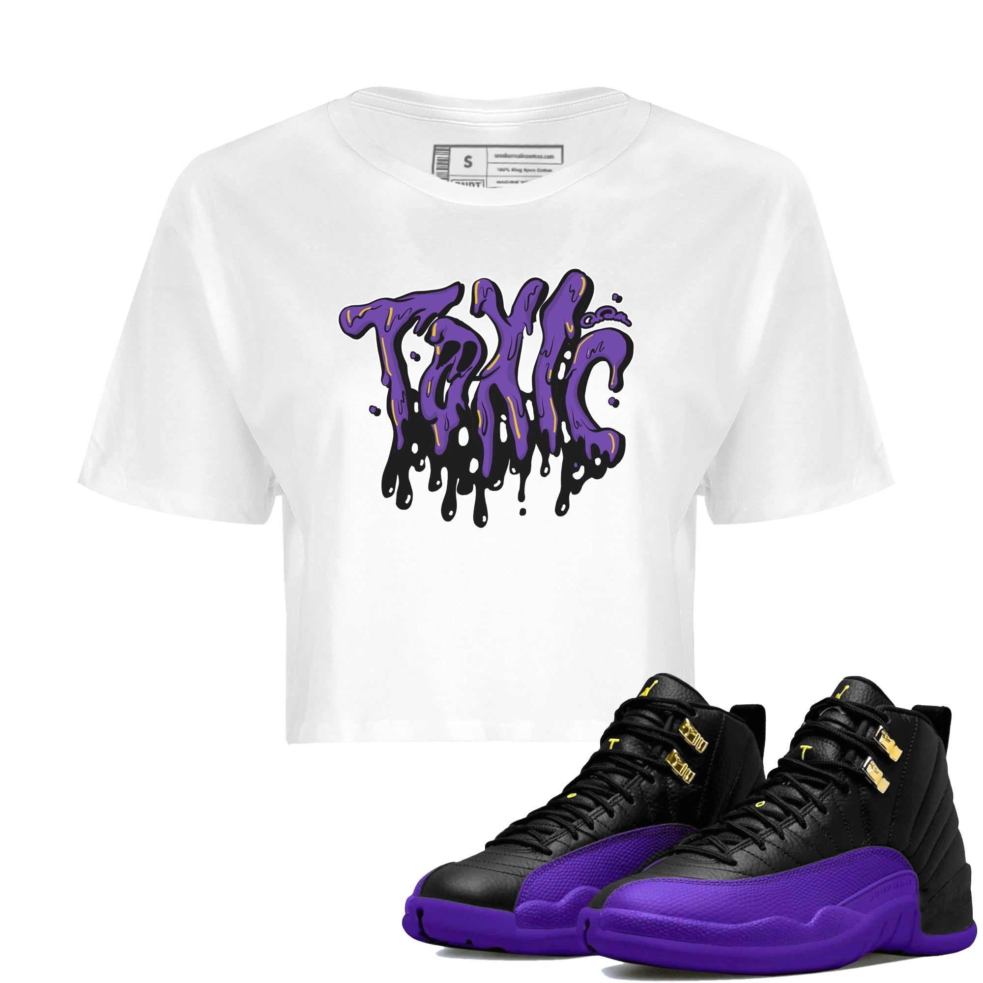 Toxic Women's Tops - Air Jordan 12 Field Purple