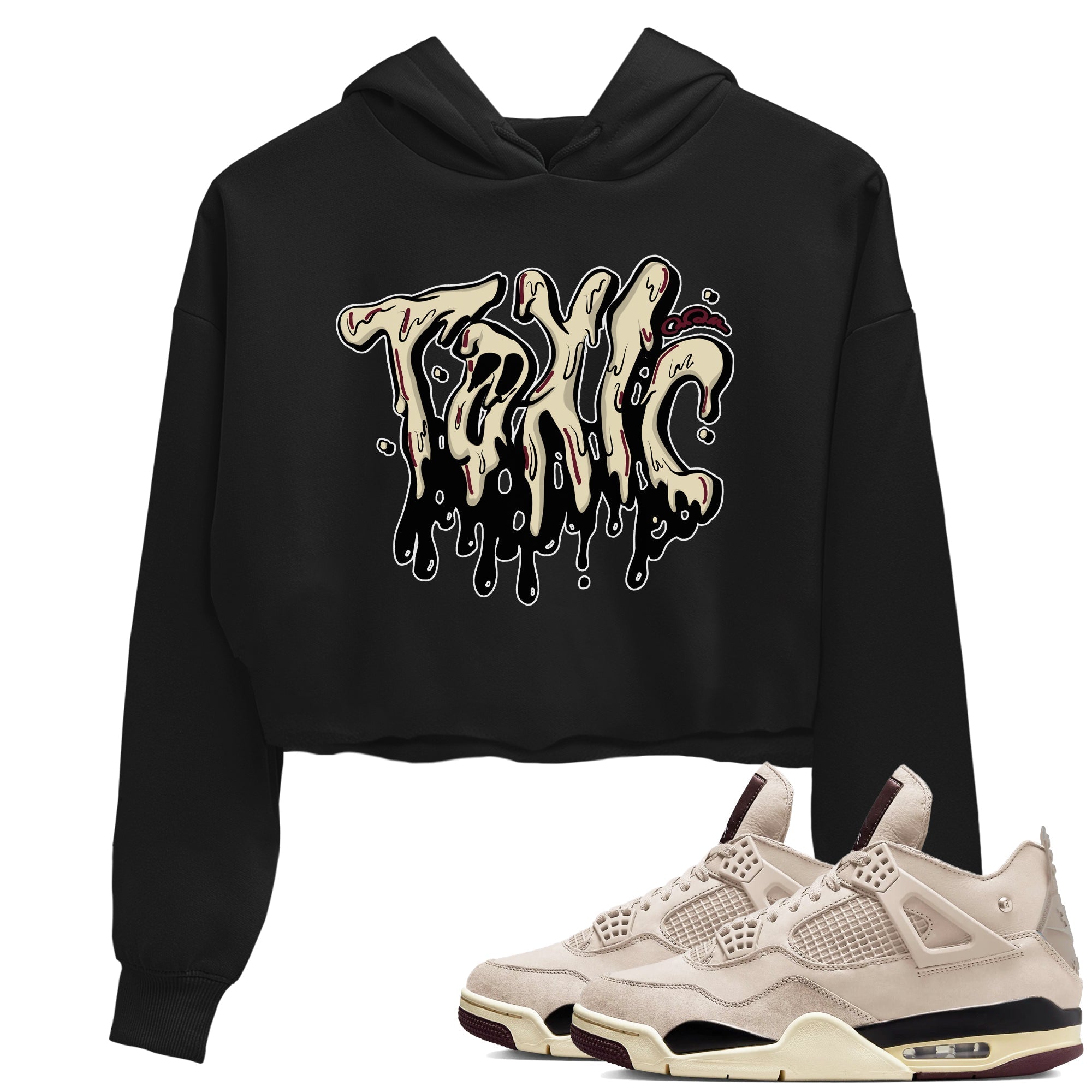 Toxic snkmatch Women's Top - Air Jordan 4 A Ma Maniere x Fossil Stone