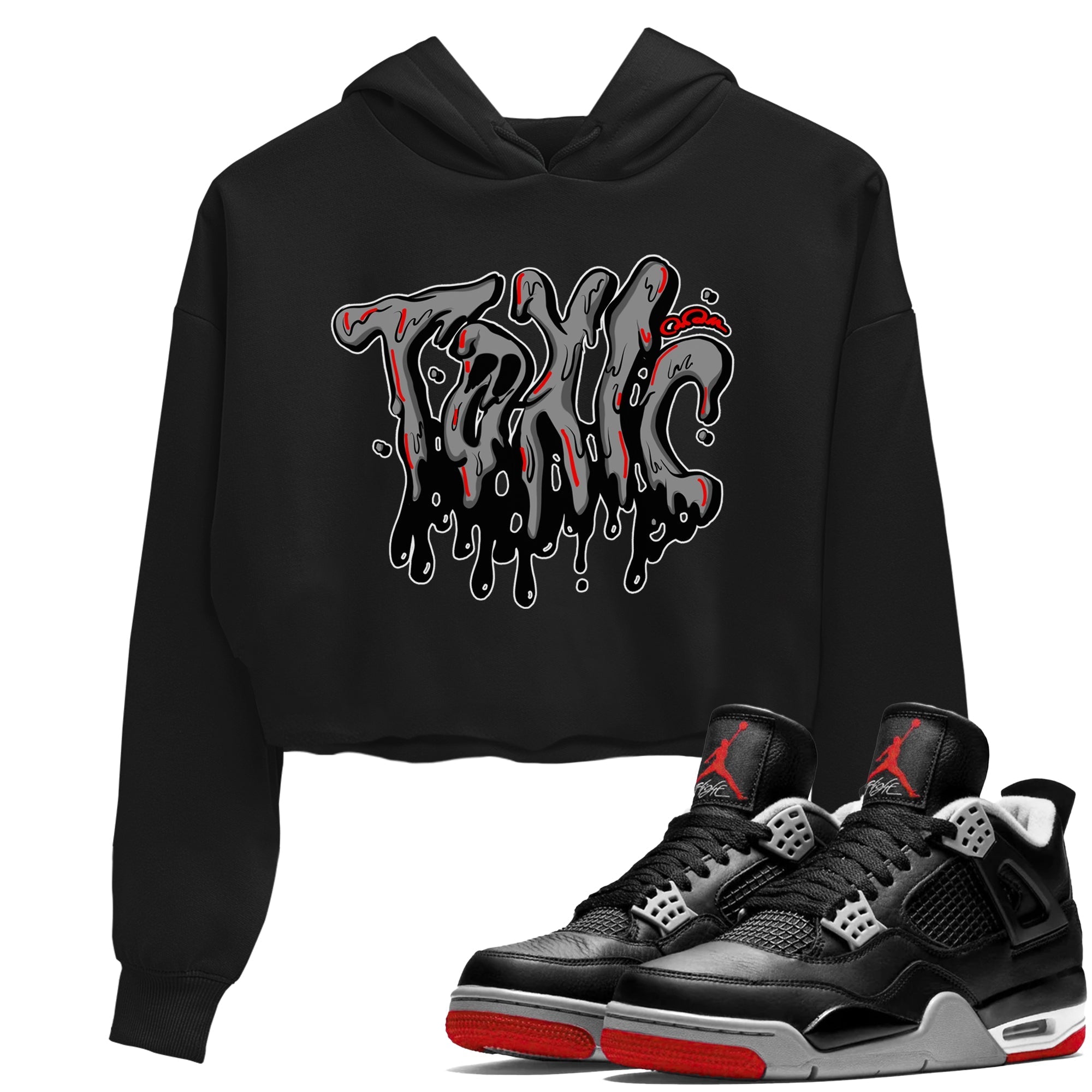 Toxic snkmatch Women's Top - Air Jordan 4 Bred Reimagined