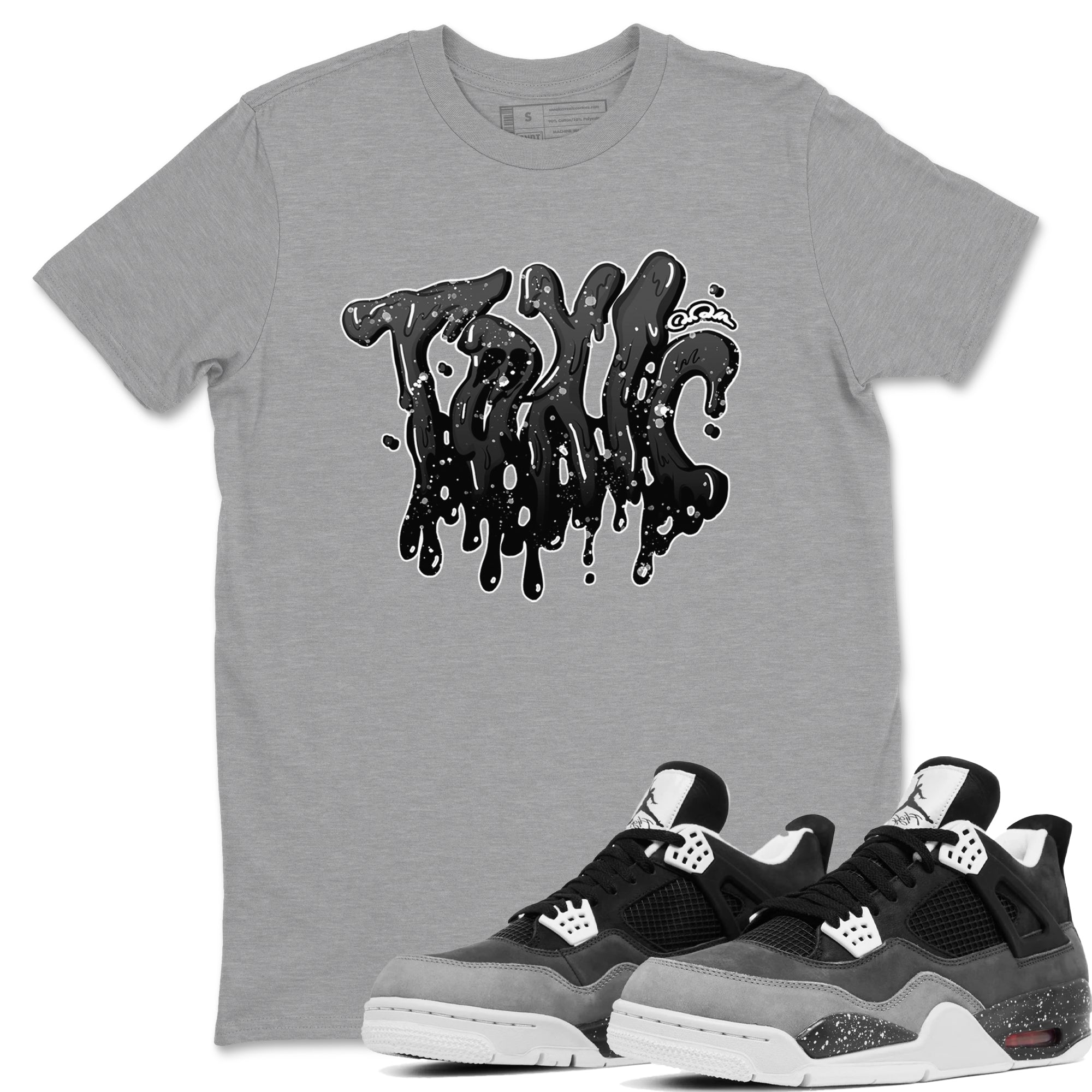 Toxic snkmatch Tees - Air Jordan 4 Fear