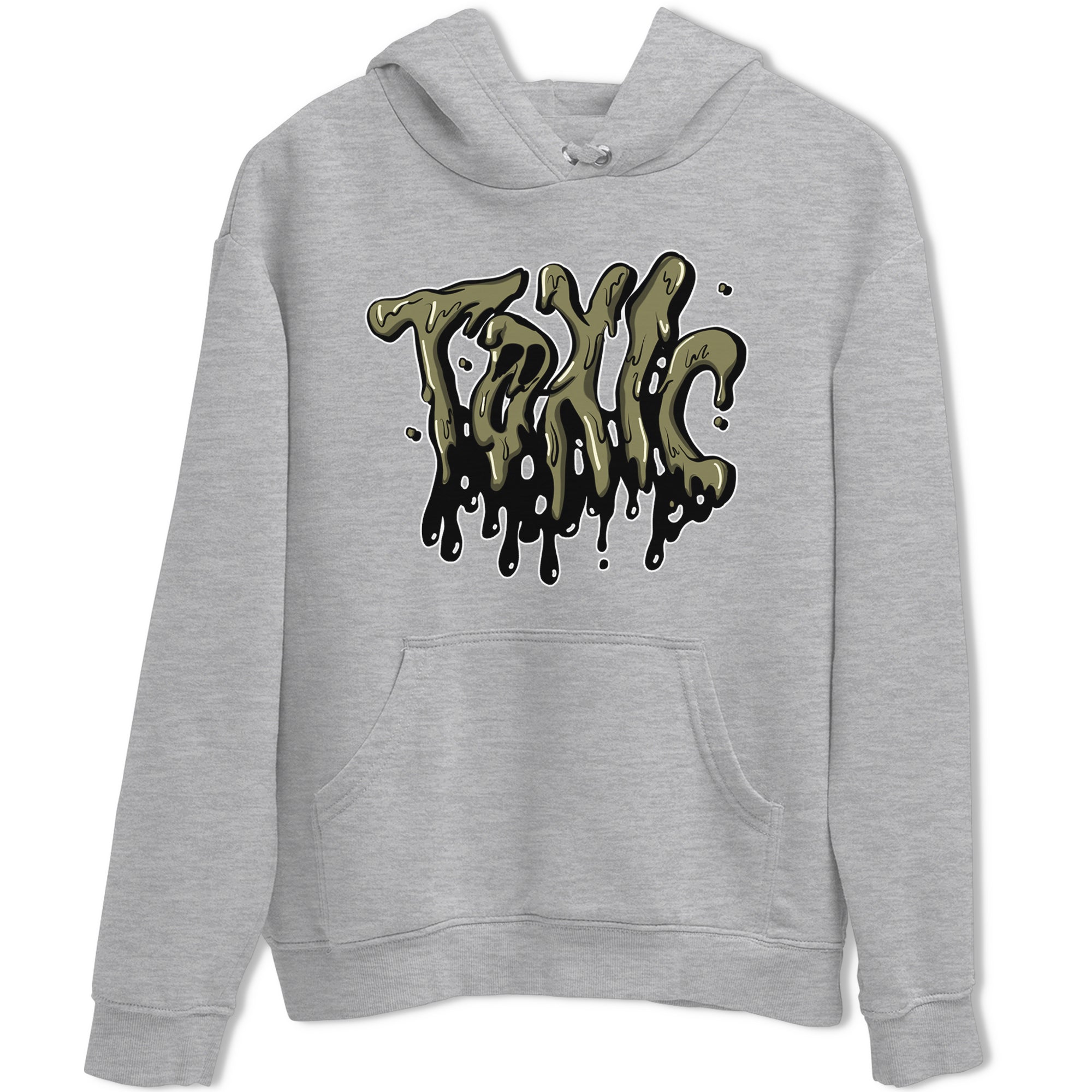 Toxic snkmatch Tee - Air Jordan 4 Medium Olive